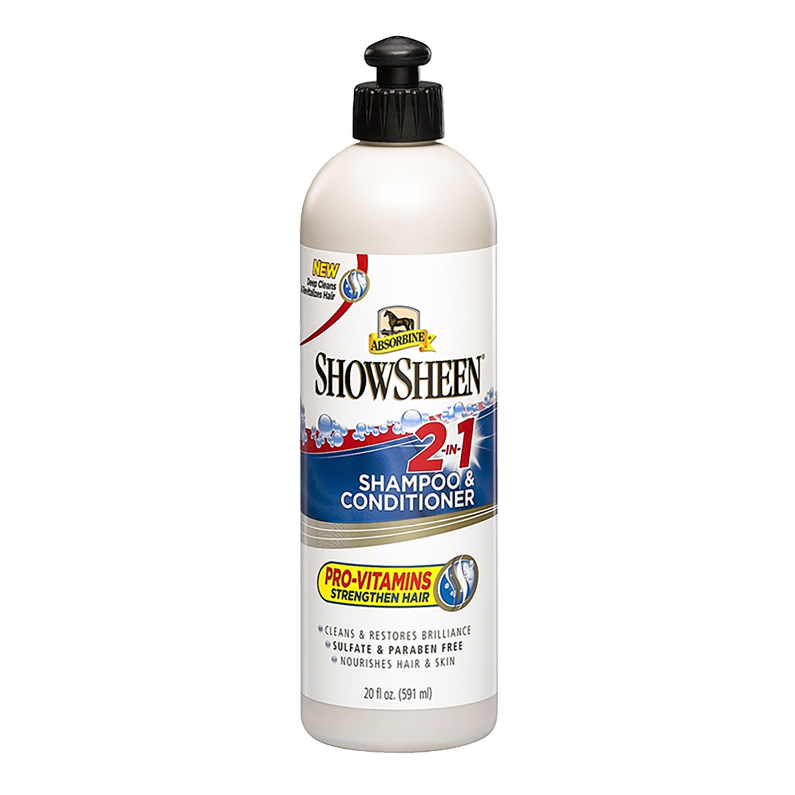 Absorbine Showsheen 2 in 1 - Shampoo & Conditioner, 591 ml