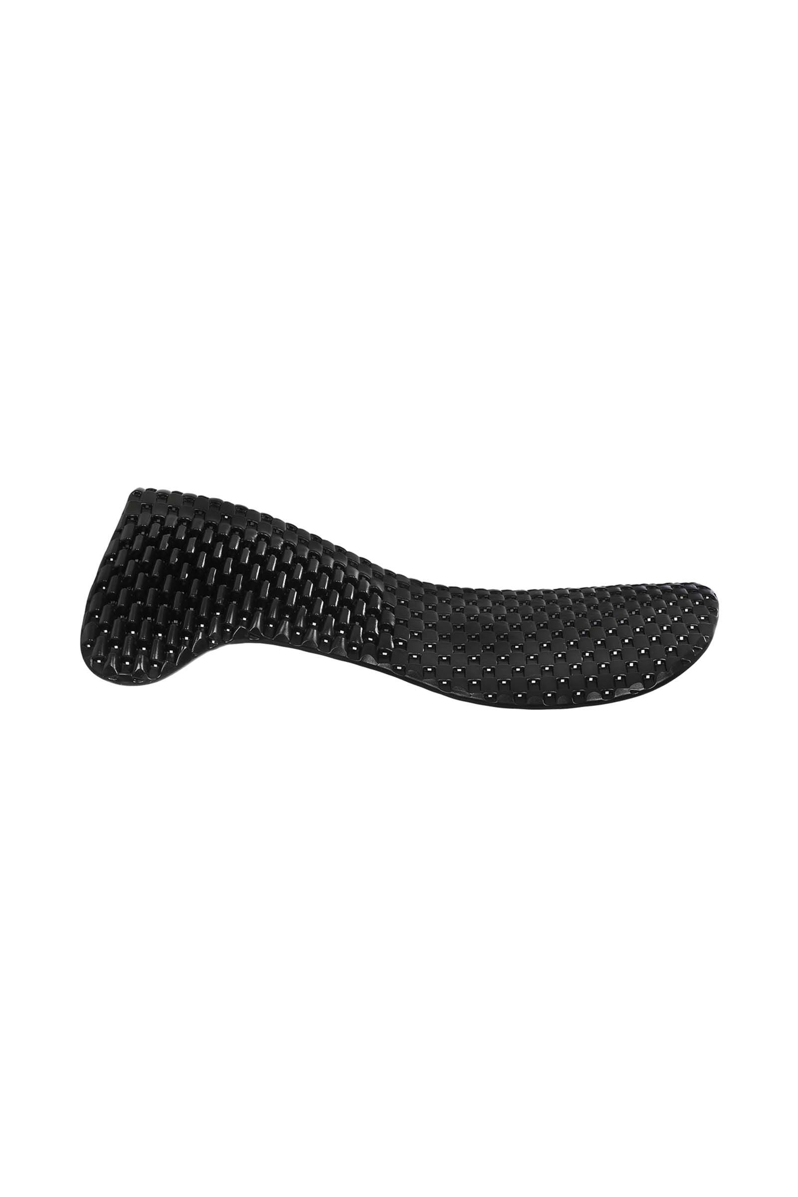 Acavallo Respira Air Release Soft Gel Pad & Front Riser, Black, Black, ONE SIZE
