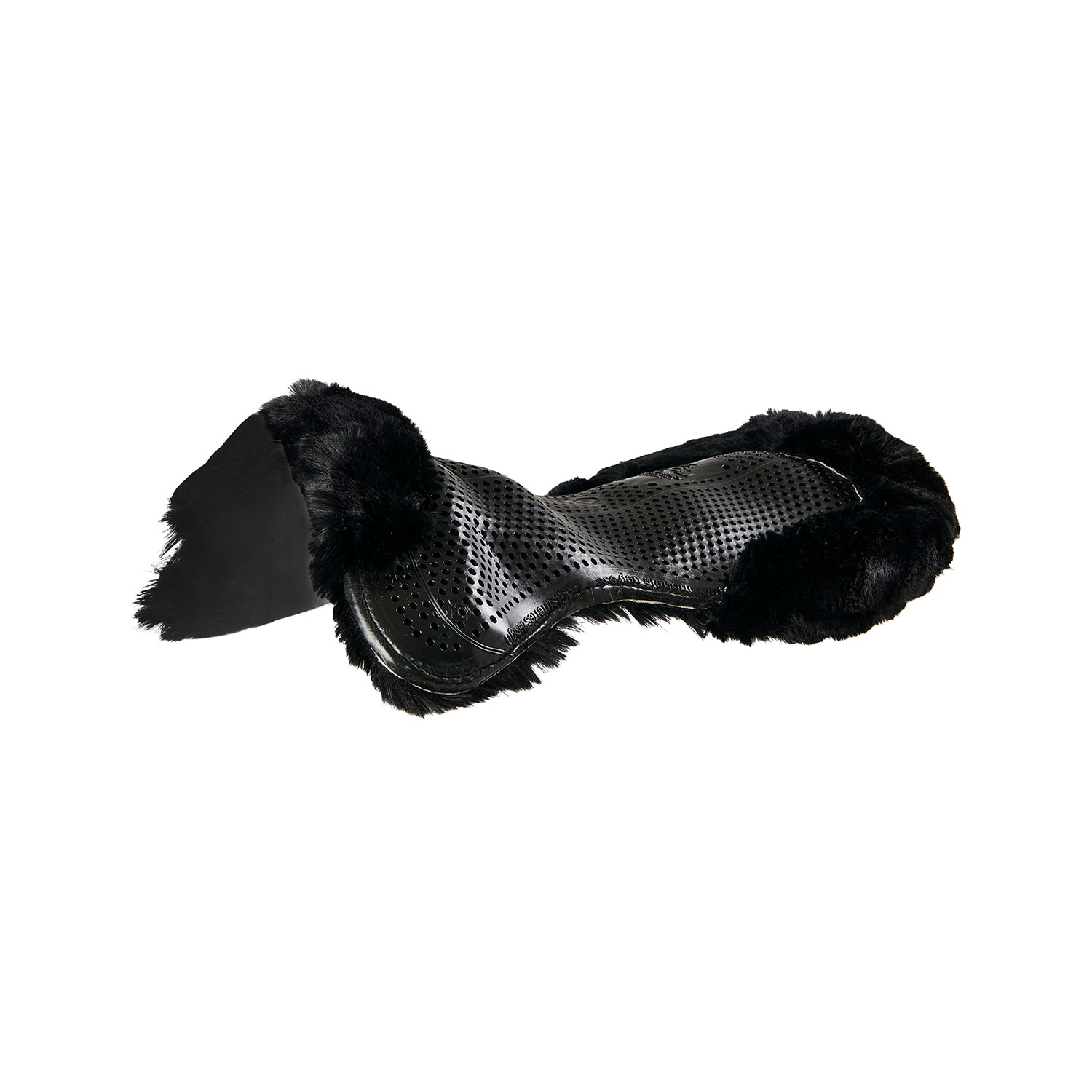 Acavallo Therapeutic Gel Pad Full Eco Wool, Black, L