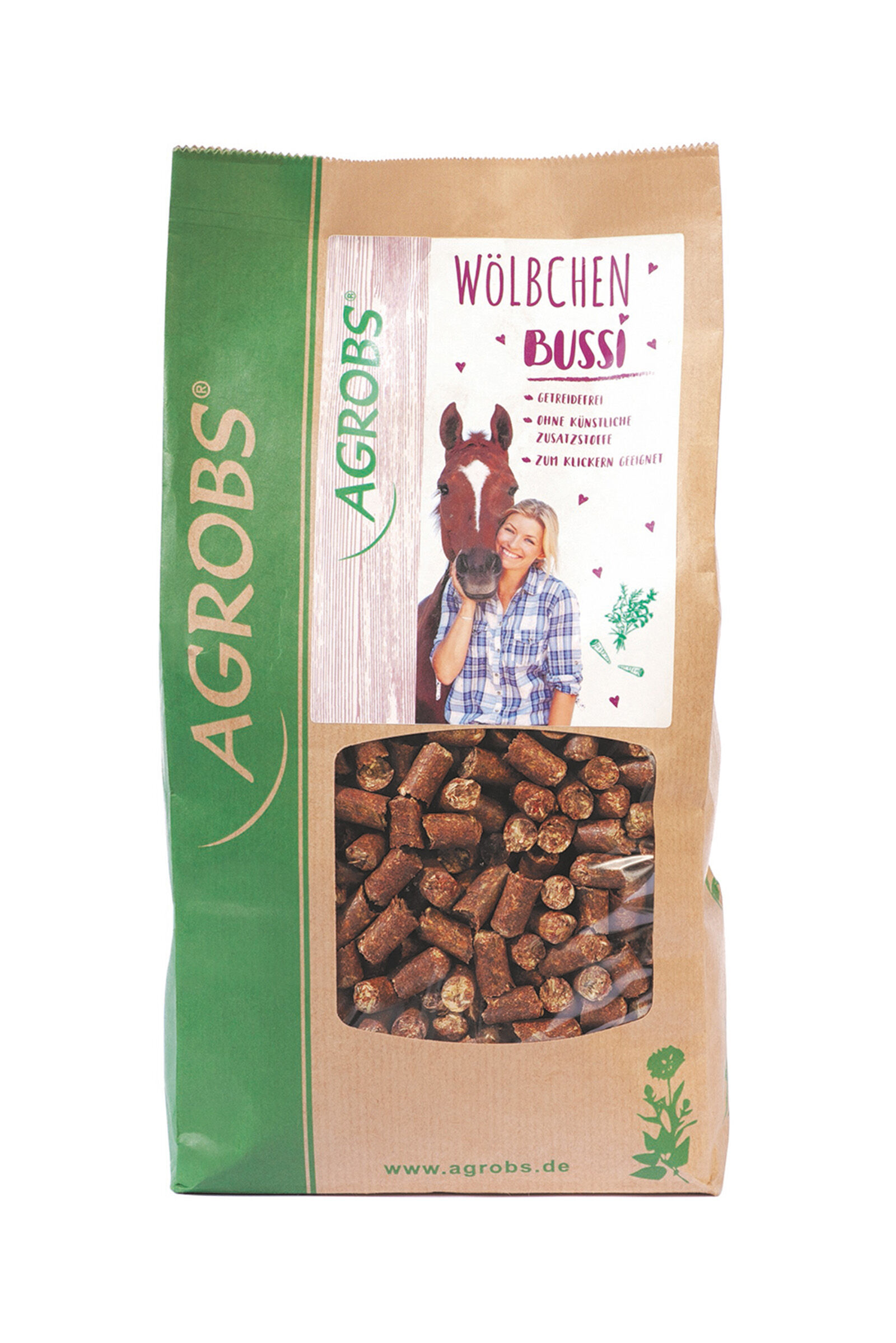 Agrobs Wölbchen Bussi 1,5kg Uzupełnienie