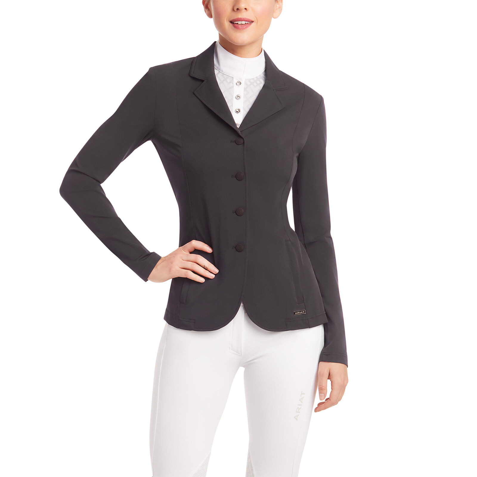 Ariat Women's Artico Lightweight Show Coat, Dark Navy, 42L