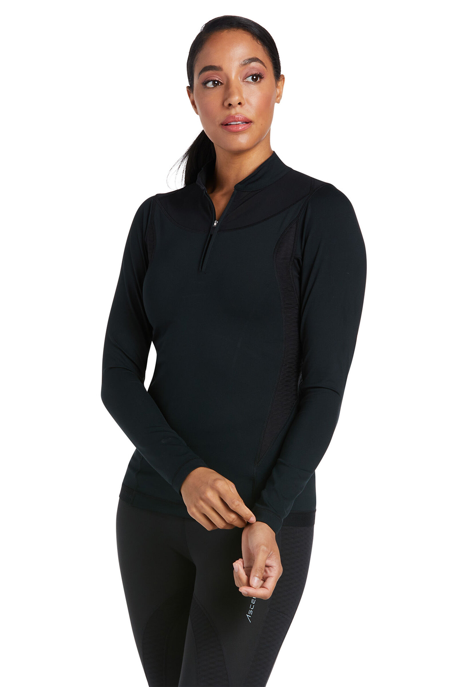Ariat Ascent Women's Baselayer, Black, XS