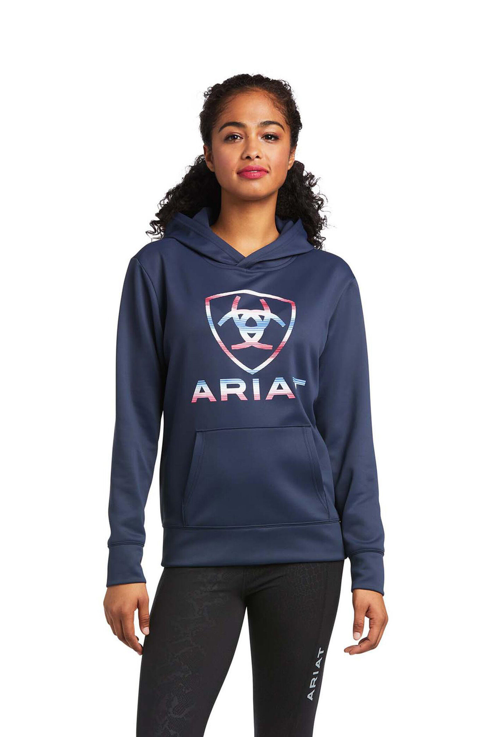 Sweat à capuche Ariat Tek pour femme, Blue Nights, XS
