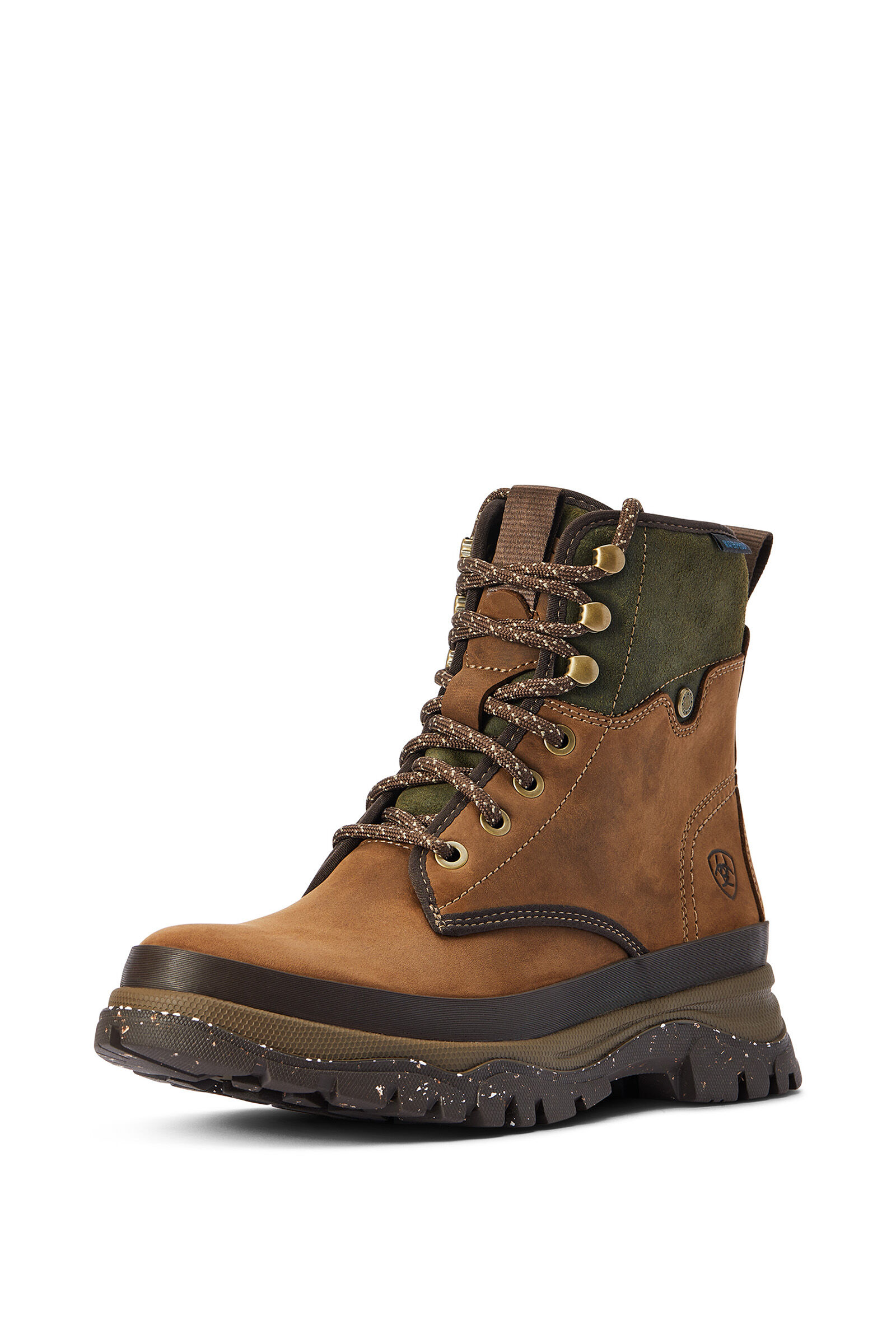 Ariat Moresby H2O damskie wodoodporne półbuty ze sznurowaniem, Distressed Brown, 41
