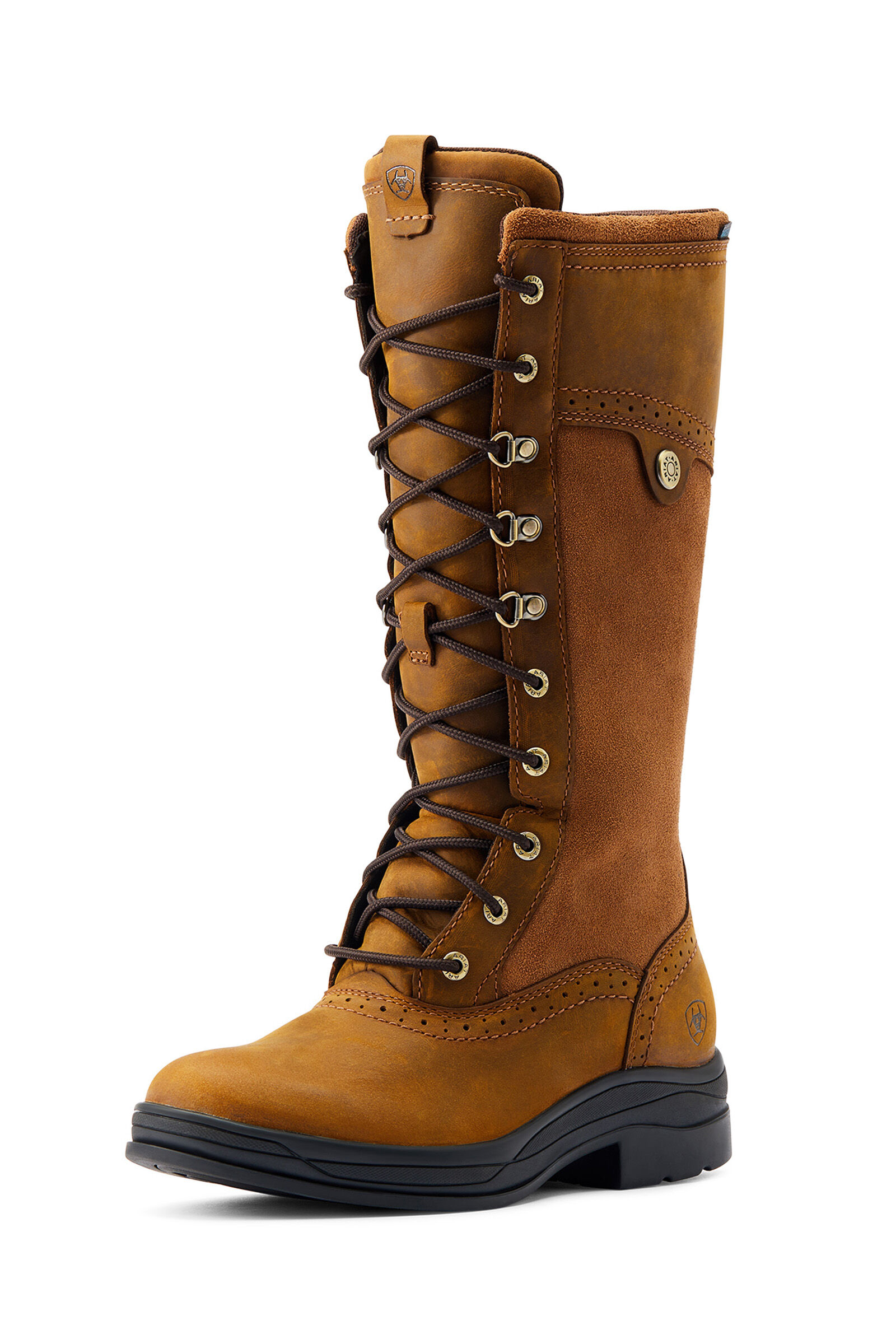 Ariat Wythburn II Women´s Waterproof Boots, Weathered Teak Beige, 38.5