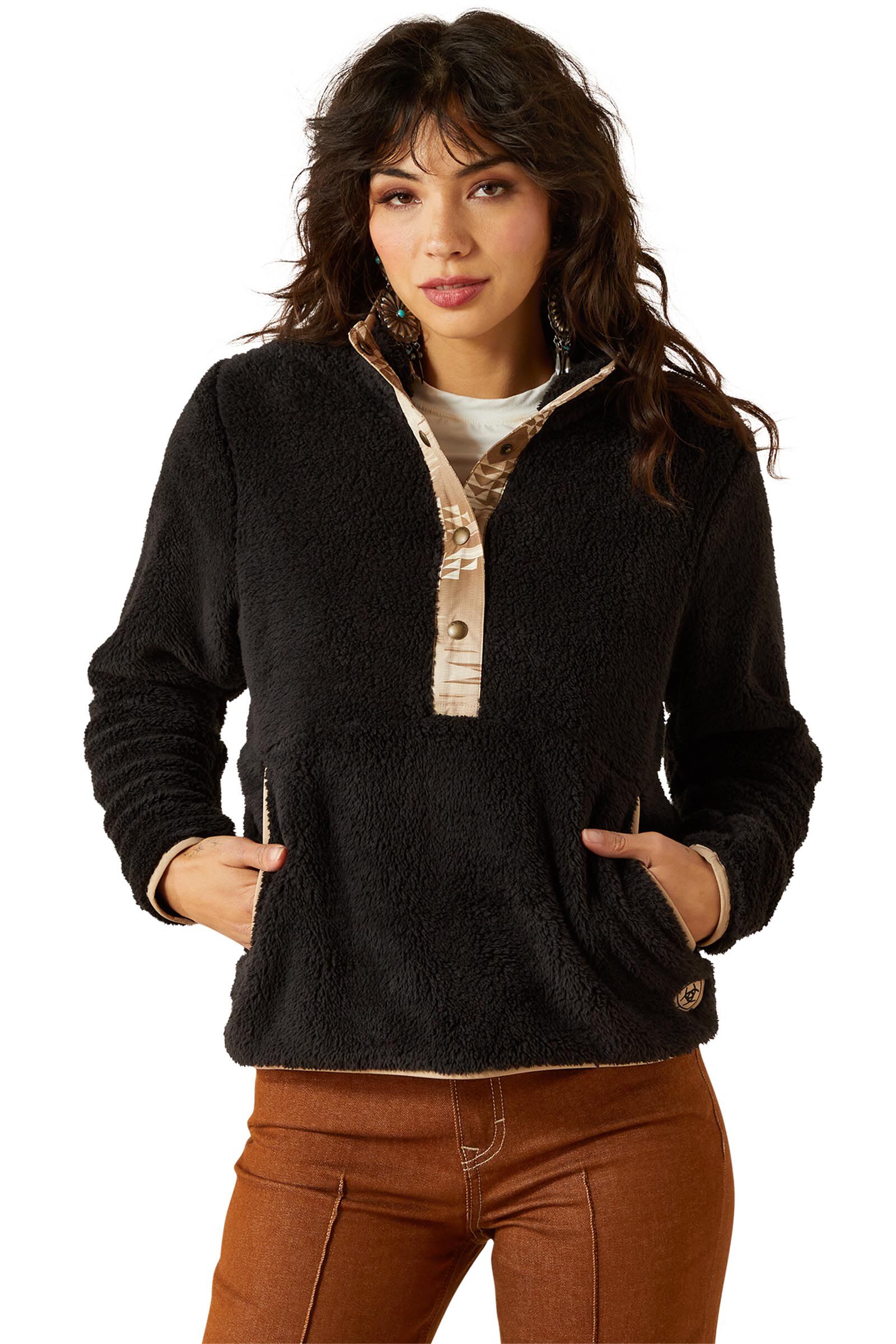 Ariat Berber Snap Women´s Sweater With 1/2 Placket