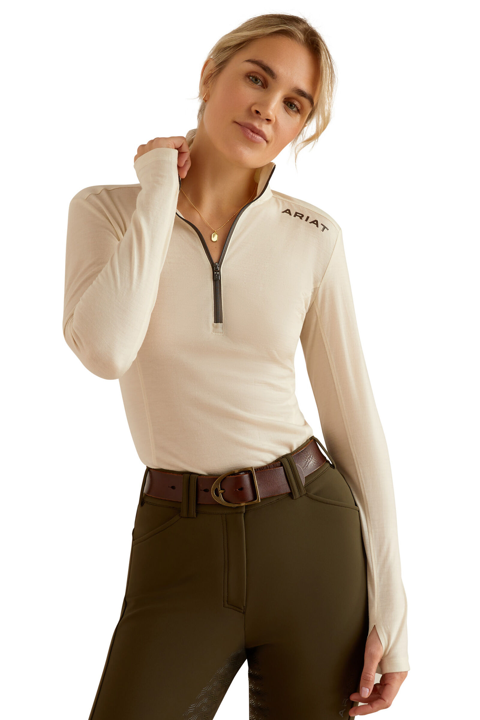 Ariat Cheviot 1/4 Zip Baselayer Shirt