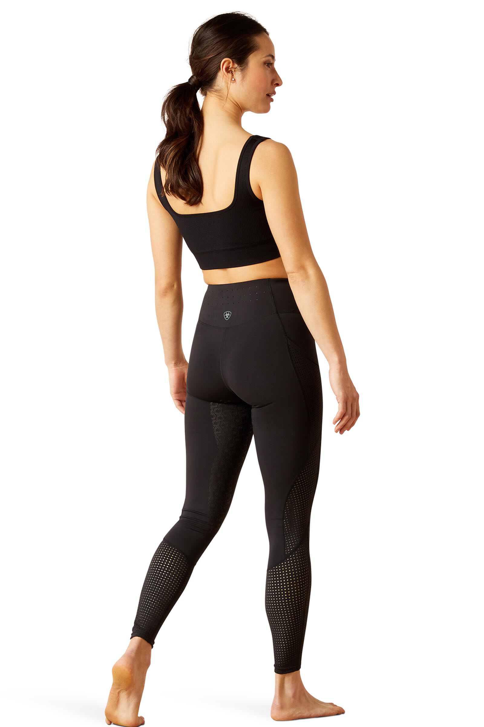 Ariat Breathe Eos dames-paardrijlegging met gedeeltelijke grip