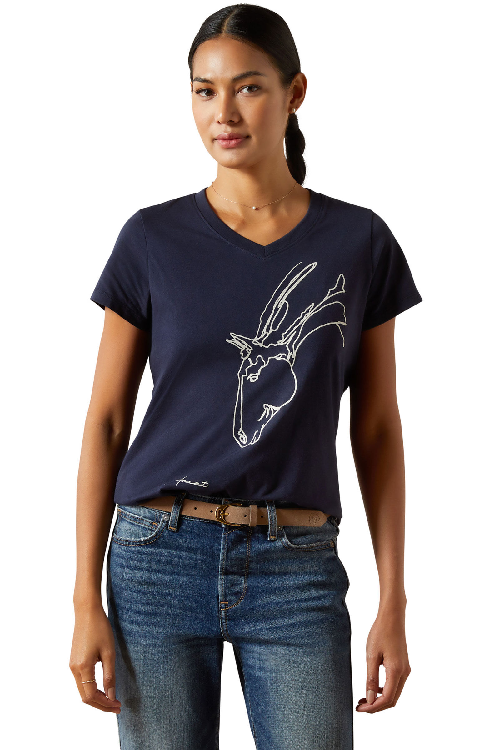 Ariat Hay Girl dam-T-shirt