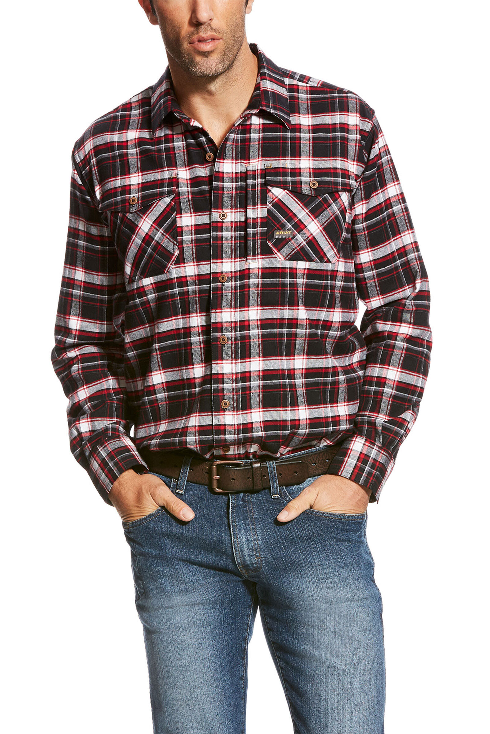 Ariat Rebar flanelowa koszula robocza DuraStretch