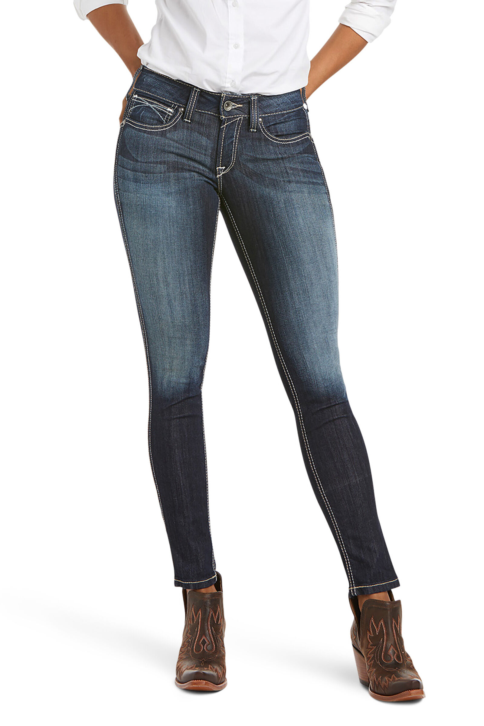Ariat Ella R.E.A.L Women´s Mid Rise Stretch Outseam Skinny Jean