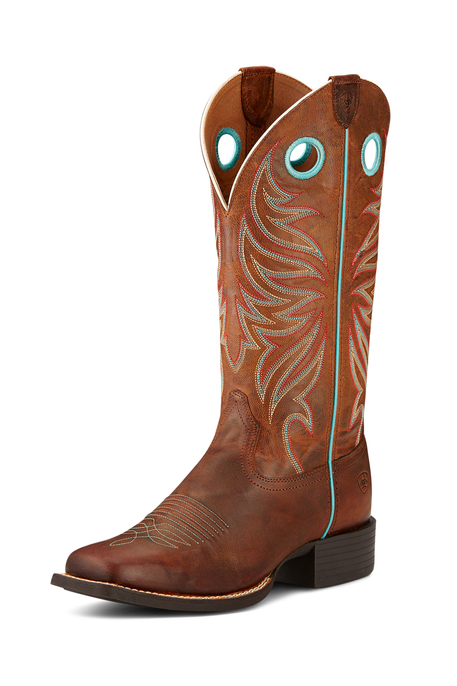 Ariat Round Up Ryder Women's Western Boots, Safari Brown, 37