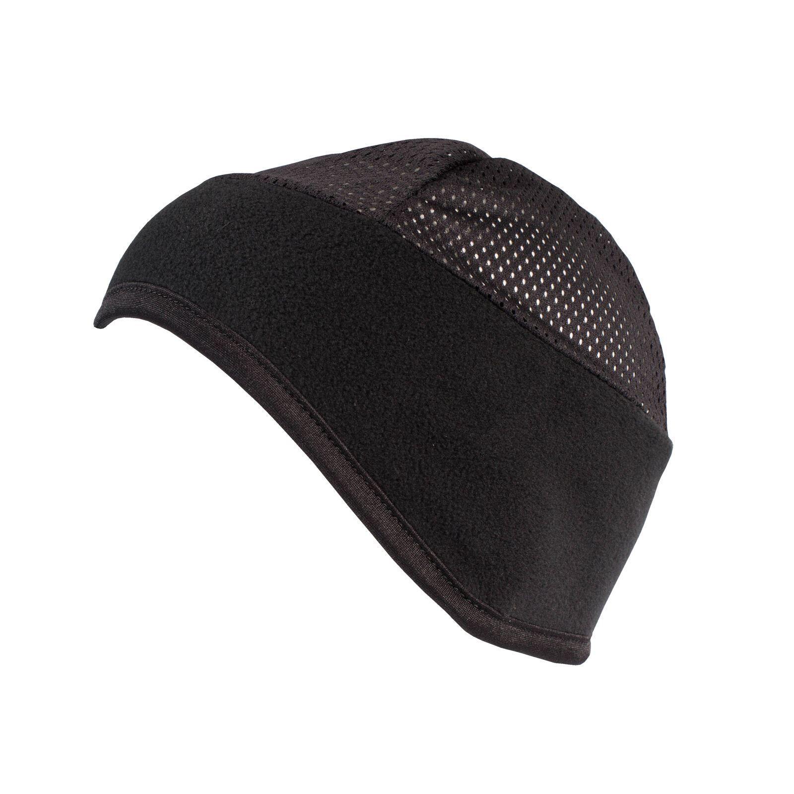 Back on Track Netz Fleece Mütze, Black, L