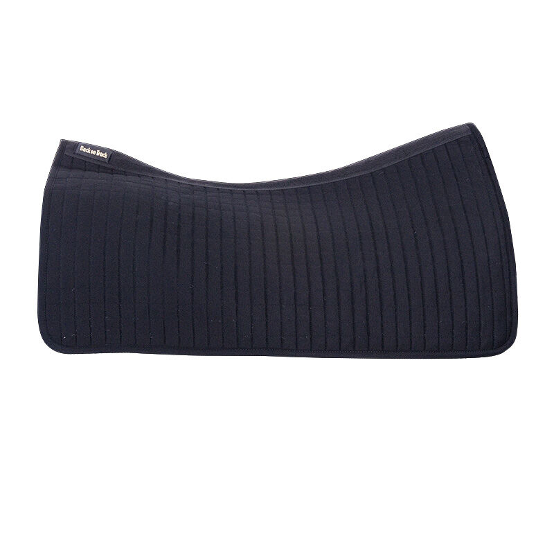Back on Track Western Saddle Pad, Black, ONE SIZE