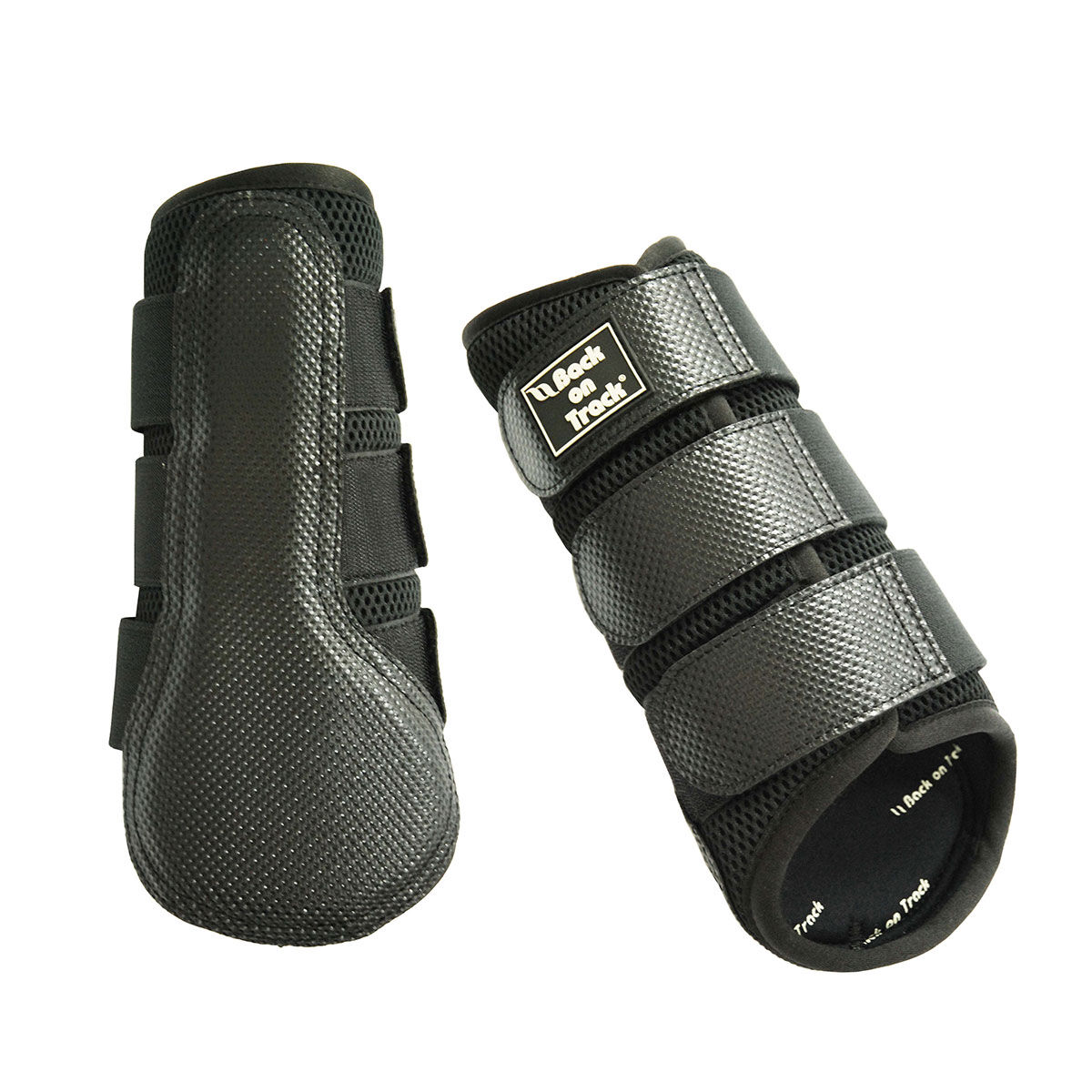 Back on Track 3D Mesh Brushing Boots, L-XL, Black, L