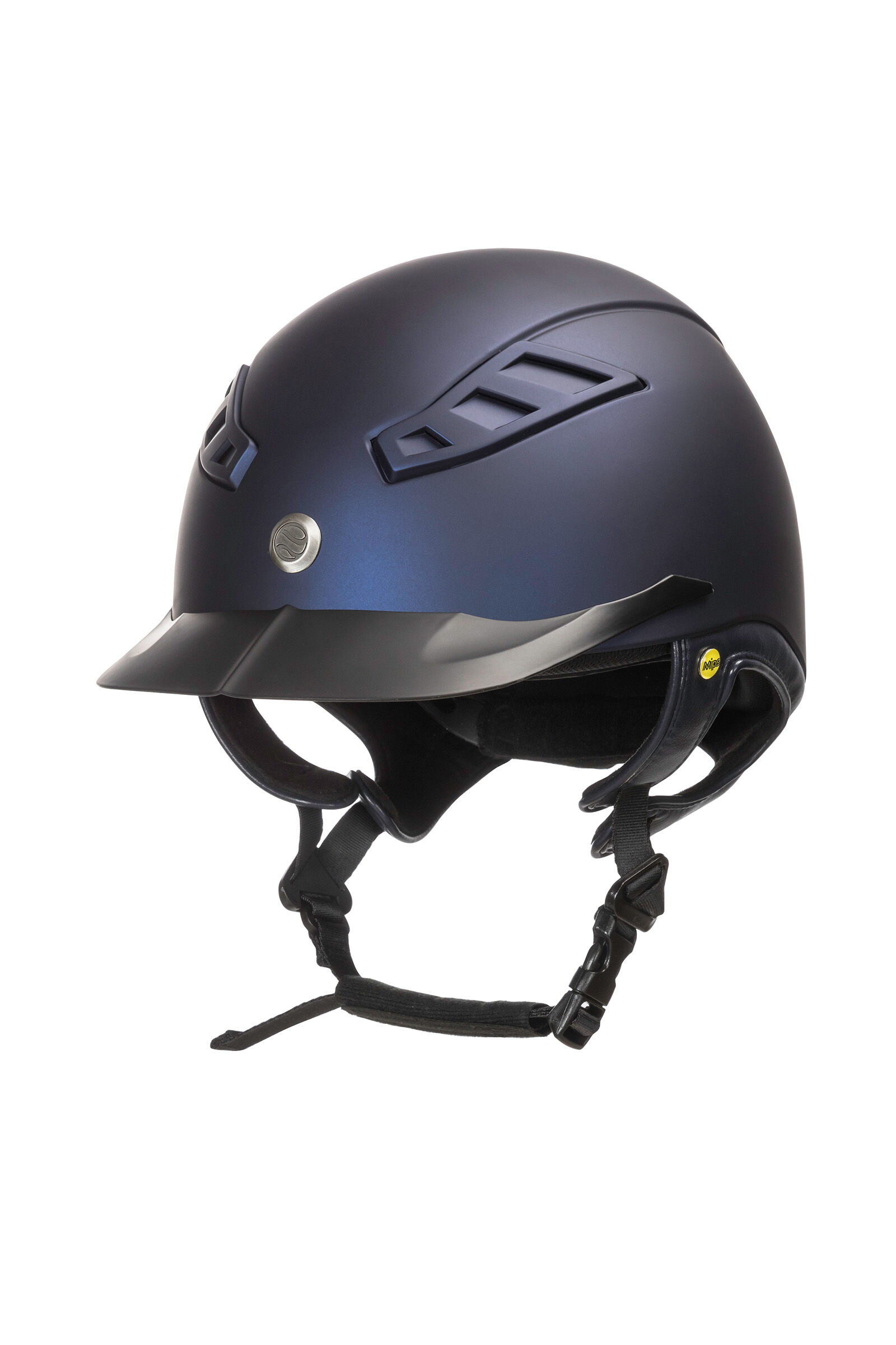Back on Track EQ3 MIPS Lynx Smooth Top ridehjelm., Blue, L
