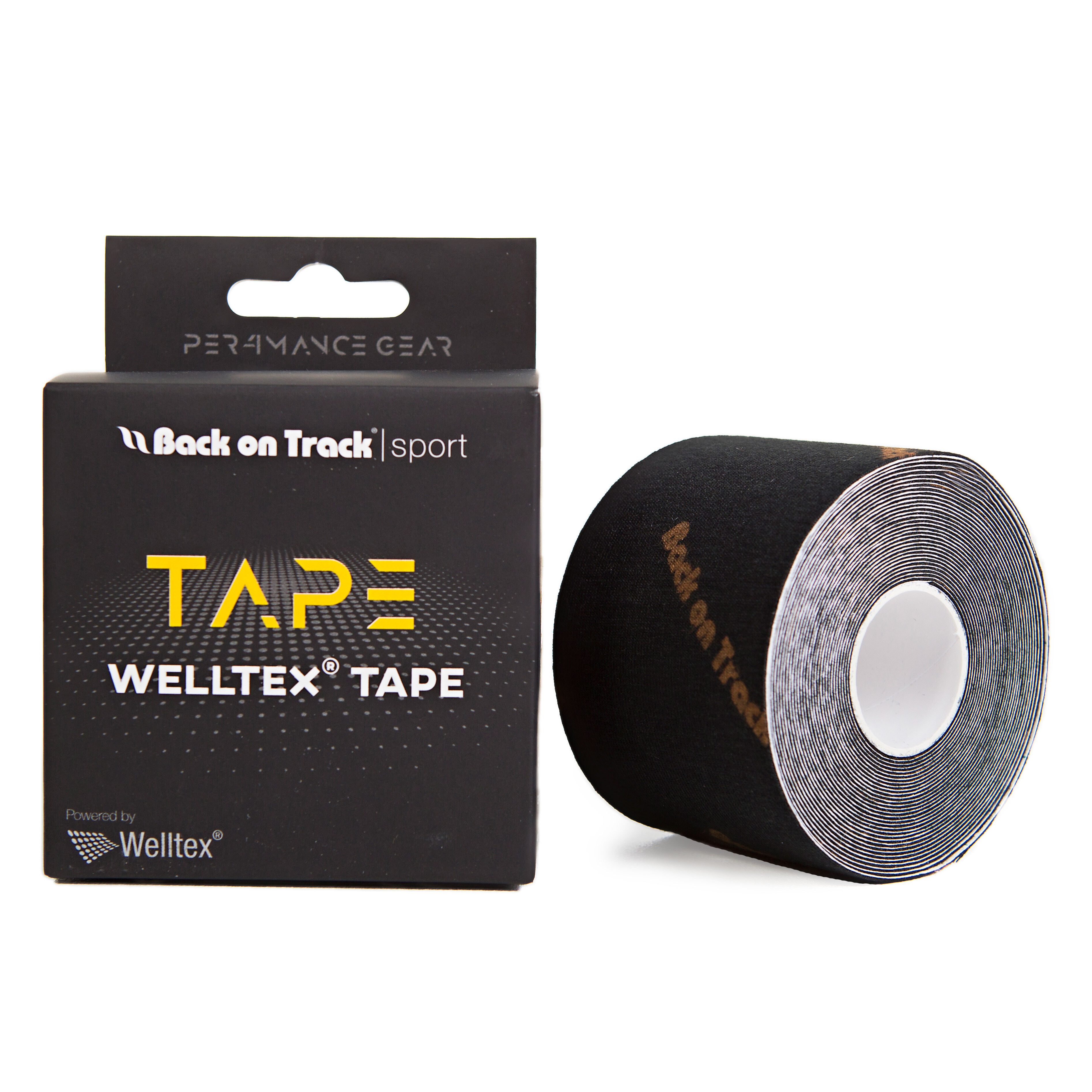 Back on Track P4G Welltex Szalag, 5m, Black, 5