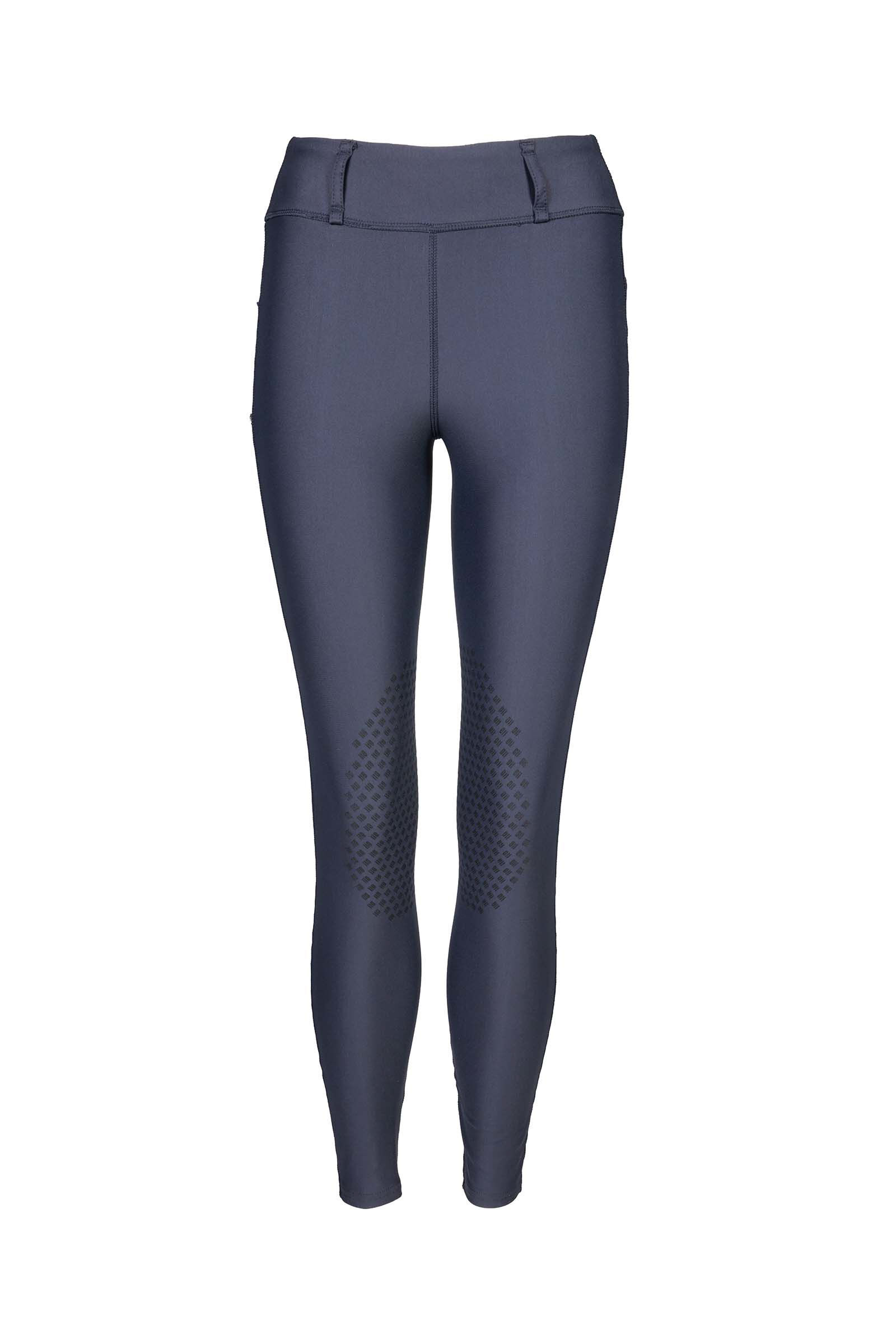 Back on Track Carmen Ladies' Knee Grip Tights, DB/AB, 38