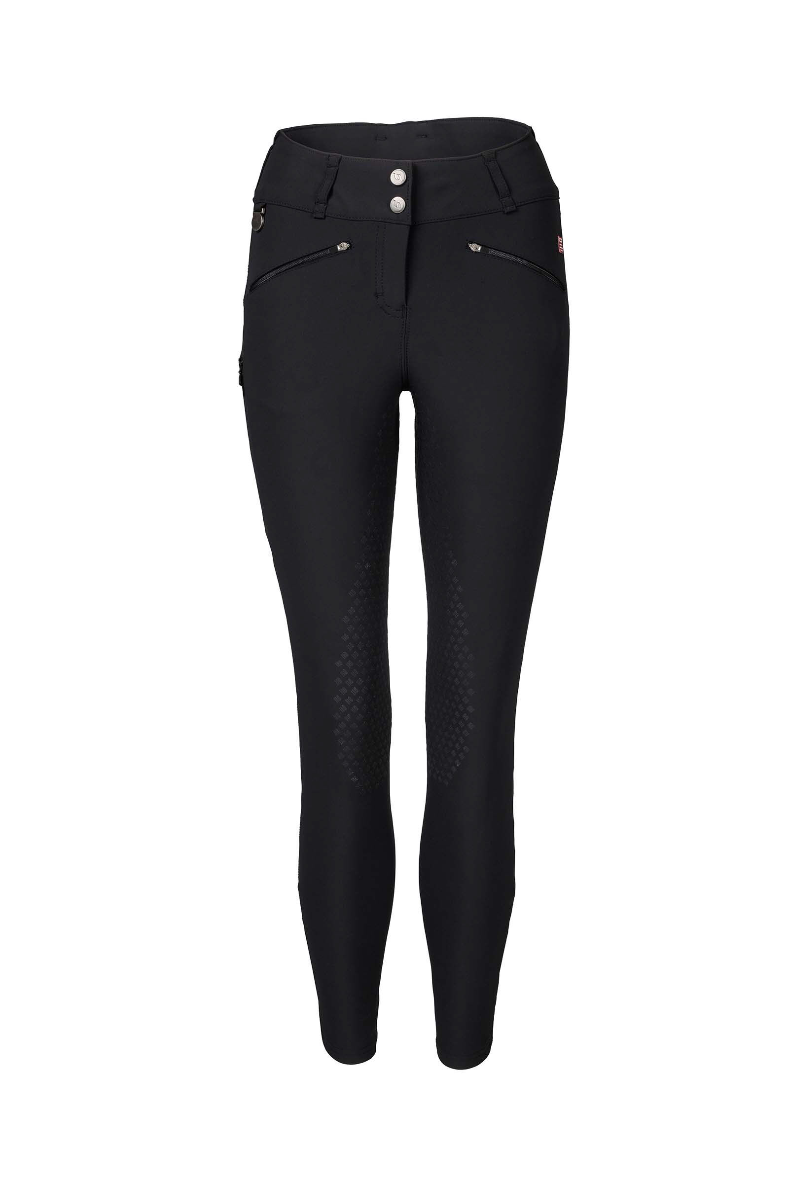 Back on Track Katie Ladies' Full Seat Breeches, Black, 36