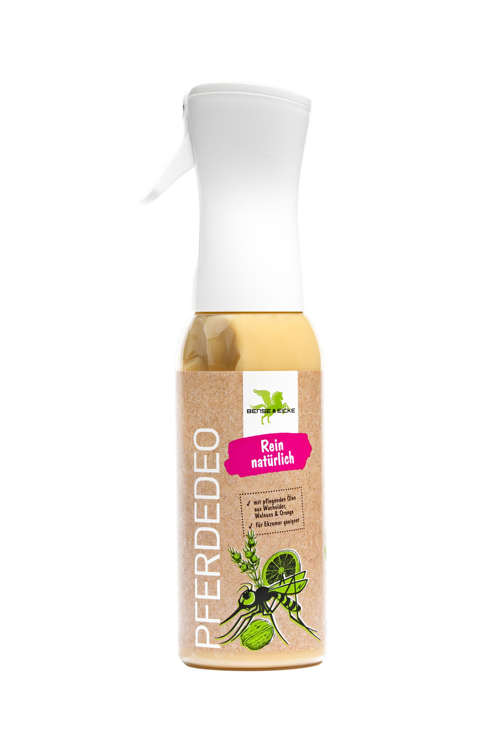 Bense & Eicke Déodorant pour chevaux, 500 ml, Yellow/White, 500