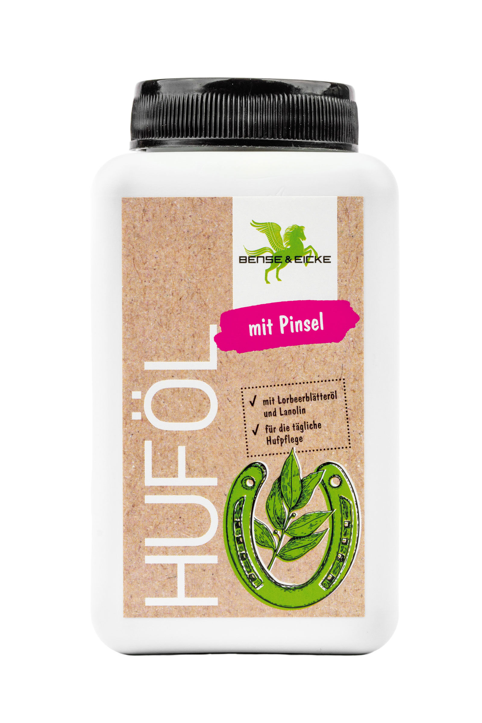 Bense & Eicke Natuurlijke hoefolie met penseel, 450ml