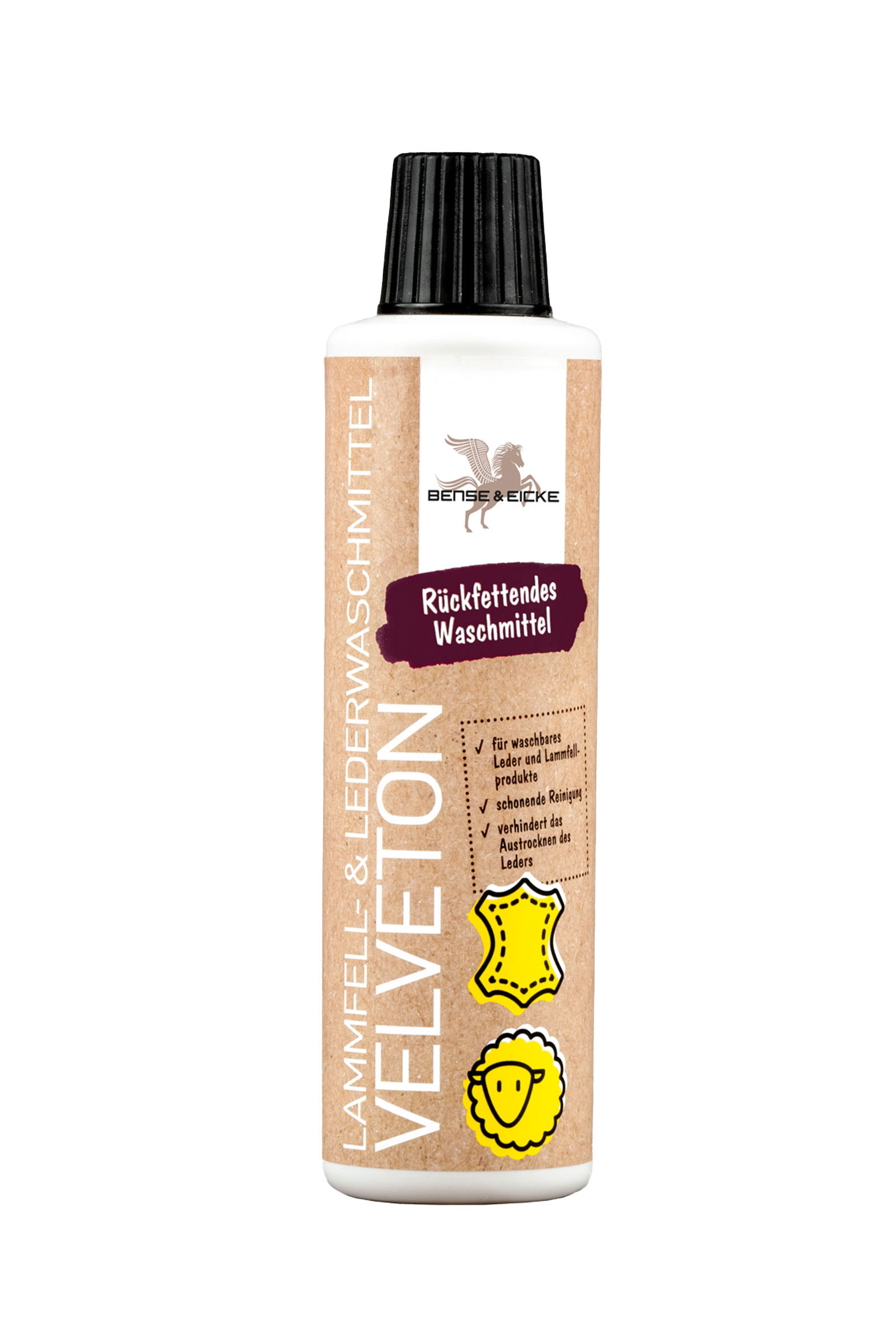 Bense & Eicke Velveton Gyapjú & Bőr Mosószer, 250 ml