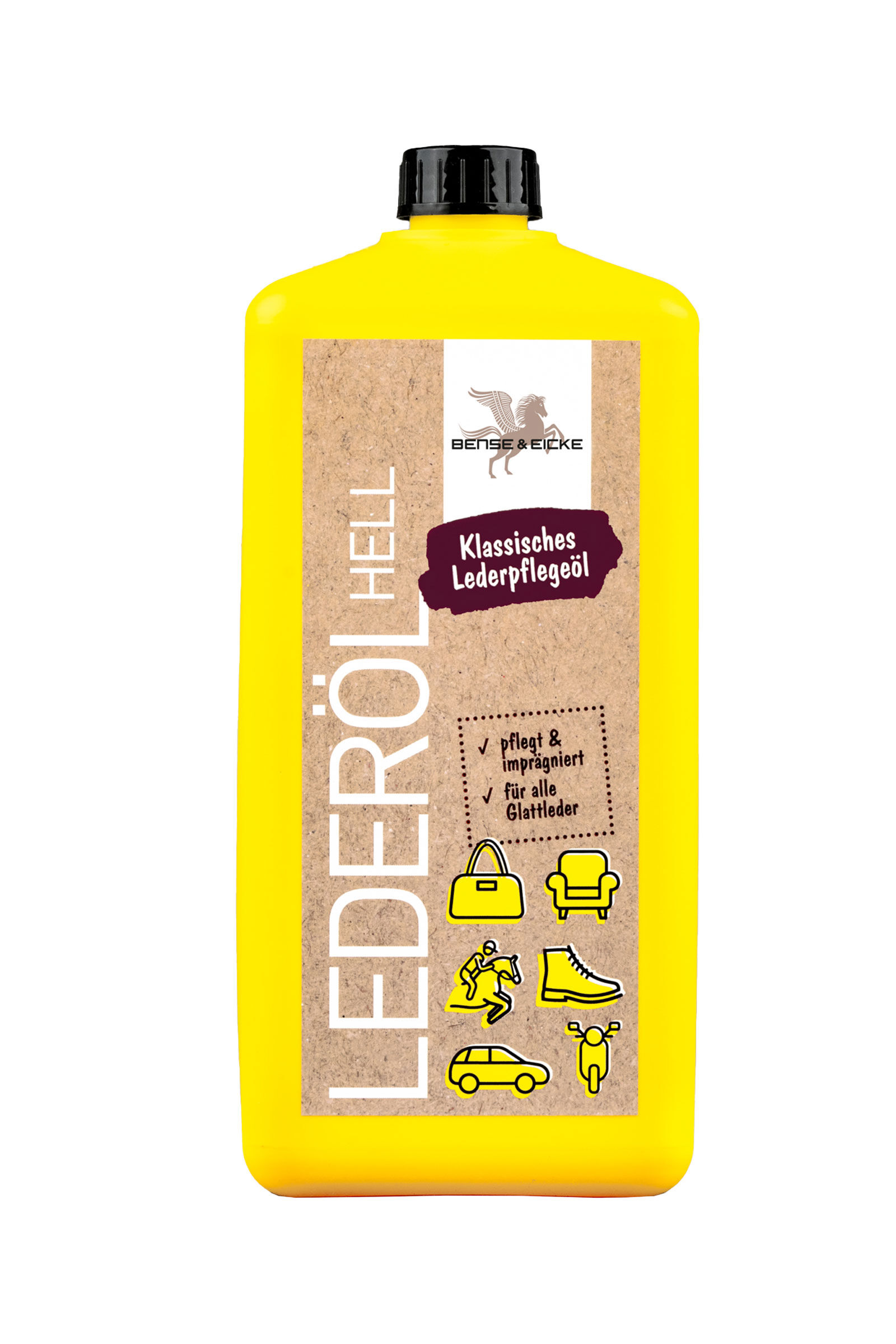 Bense & Eicke Olio per cuoio chiaro, 1000 ml