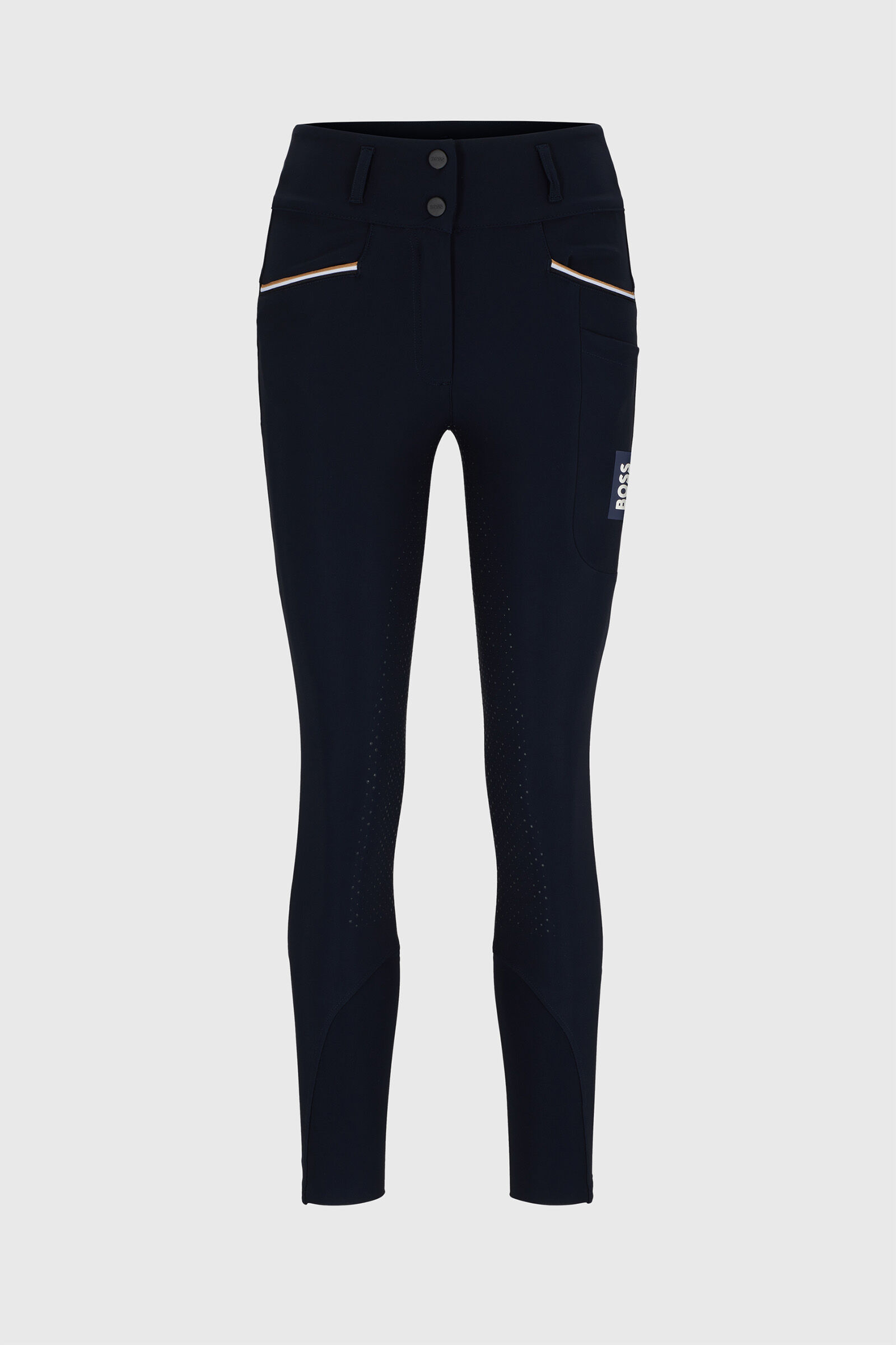 Boss Hailey Vollbesatz High Waist Sommer Reithose