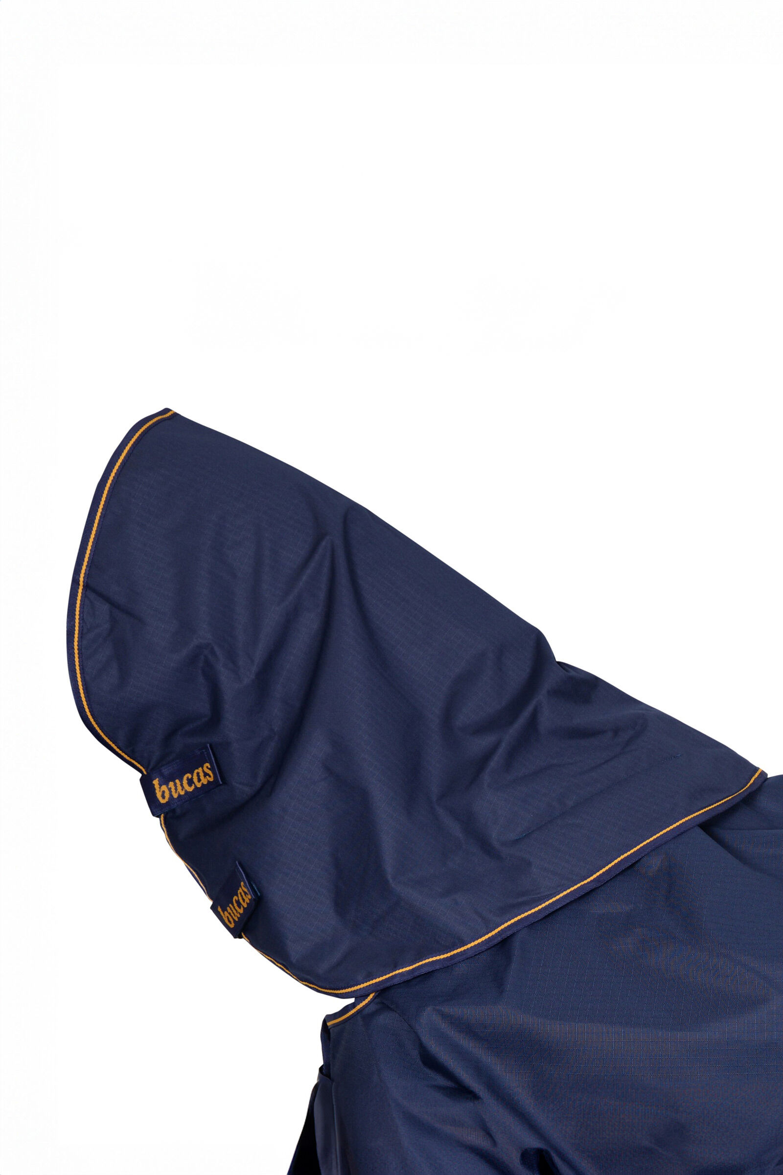 Bucas Irish Turnout halstäcke, 0g, Dark Blue/Gold, M
