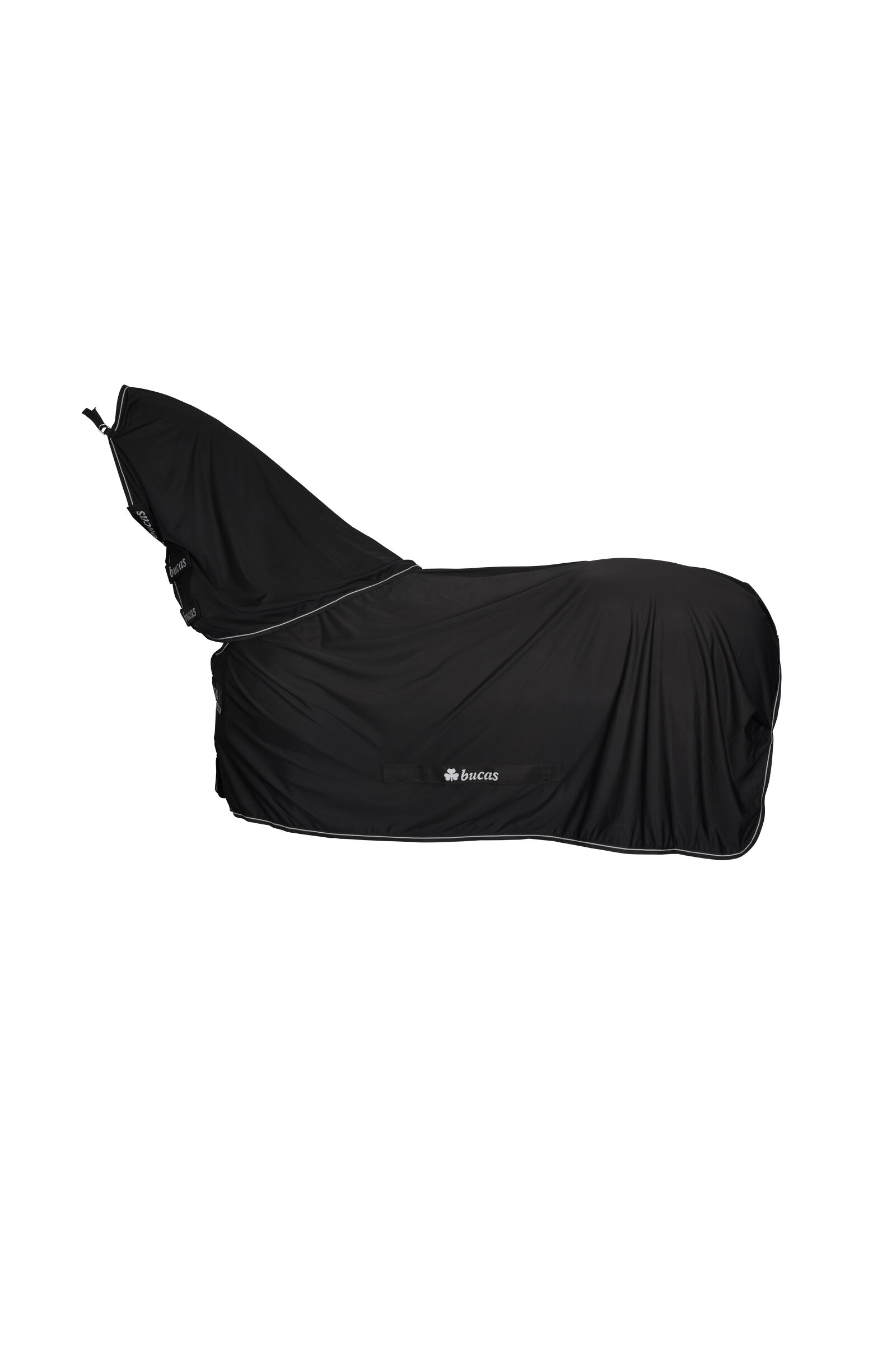 Bucas Power Cooler + Neck Set, Black/Silver, 135