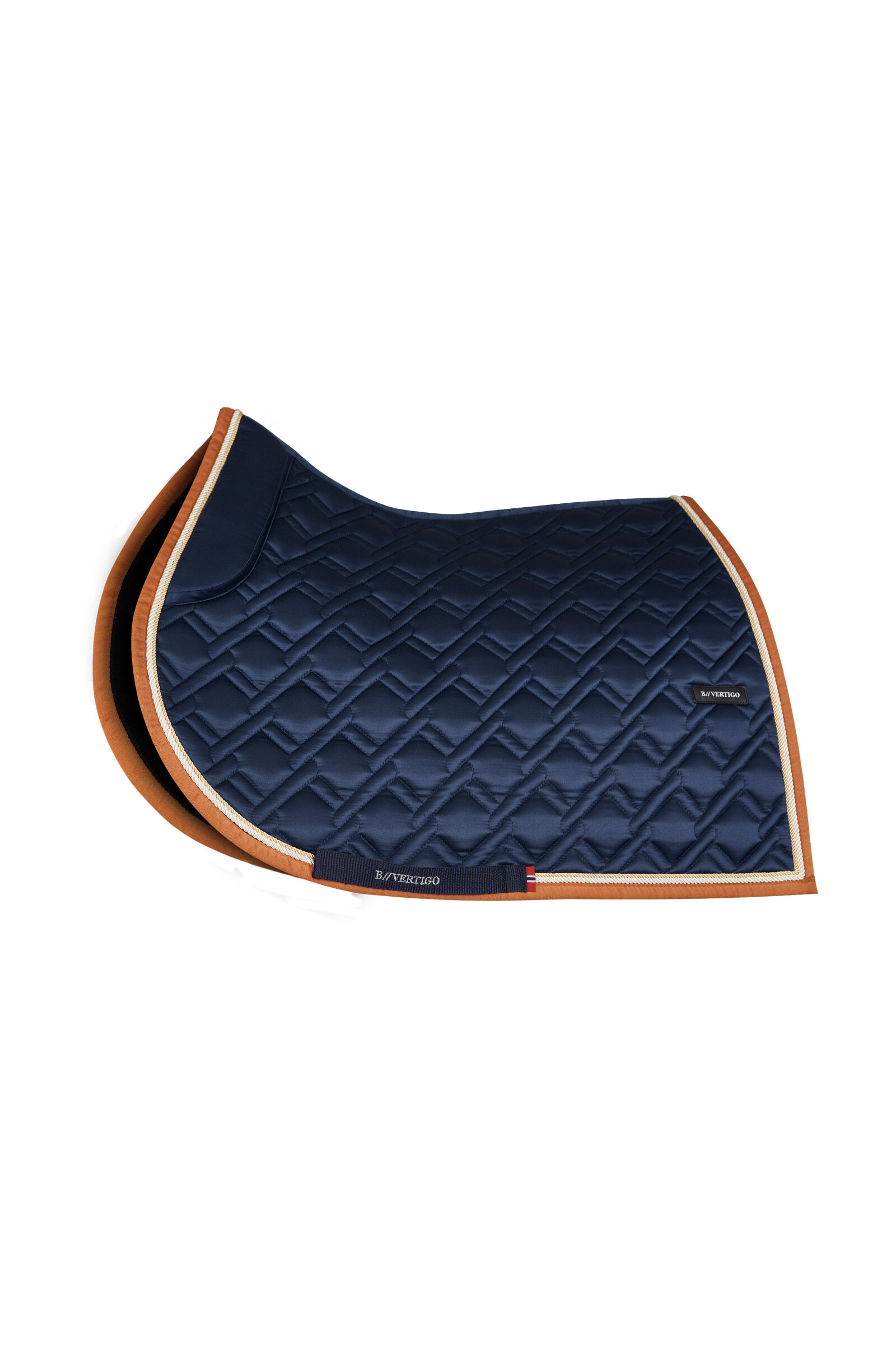 Tapis de selle de saut d'obstacle B Vertigo Evolve avec pad antidérapant, Reflecting Pond, P