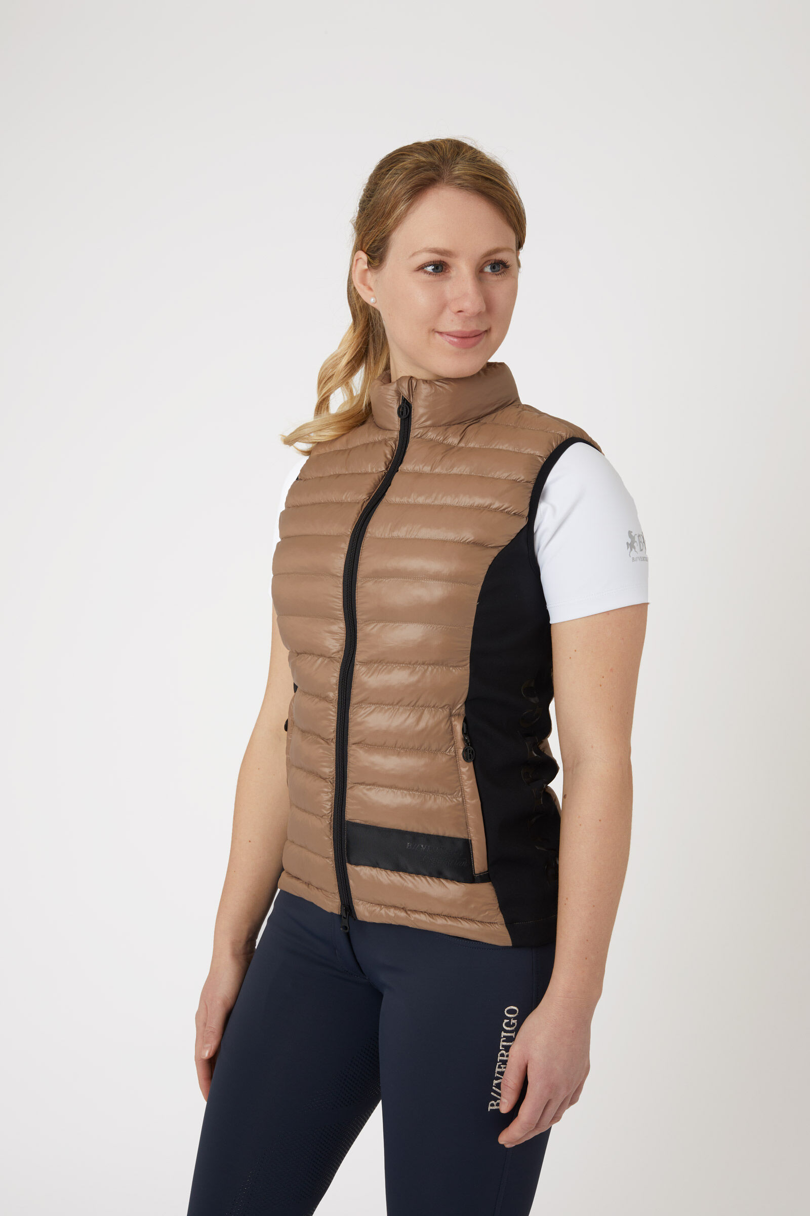B Vertigo Sia Leichte, gefütterte Damen Reitweste  Ginger Snap 38