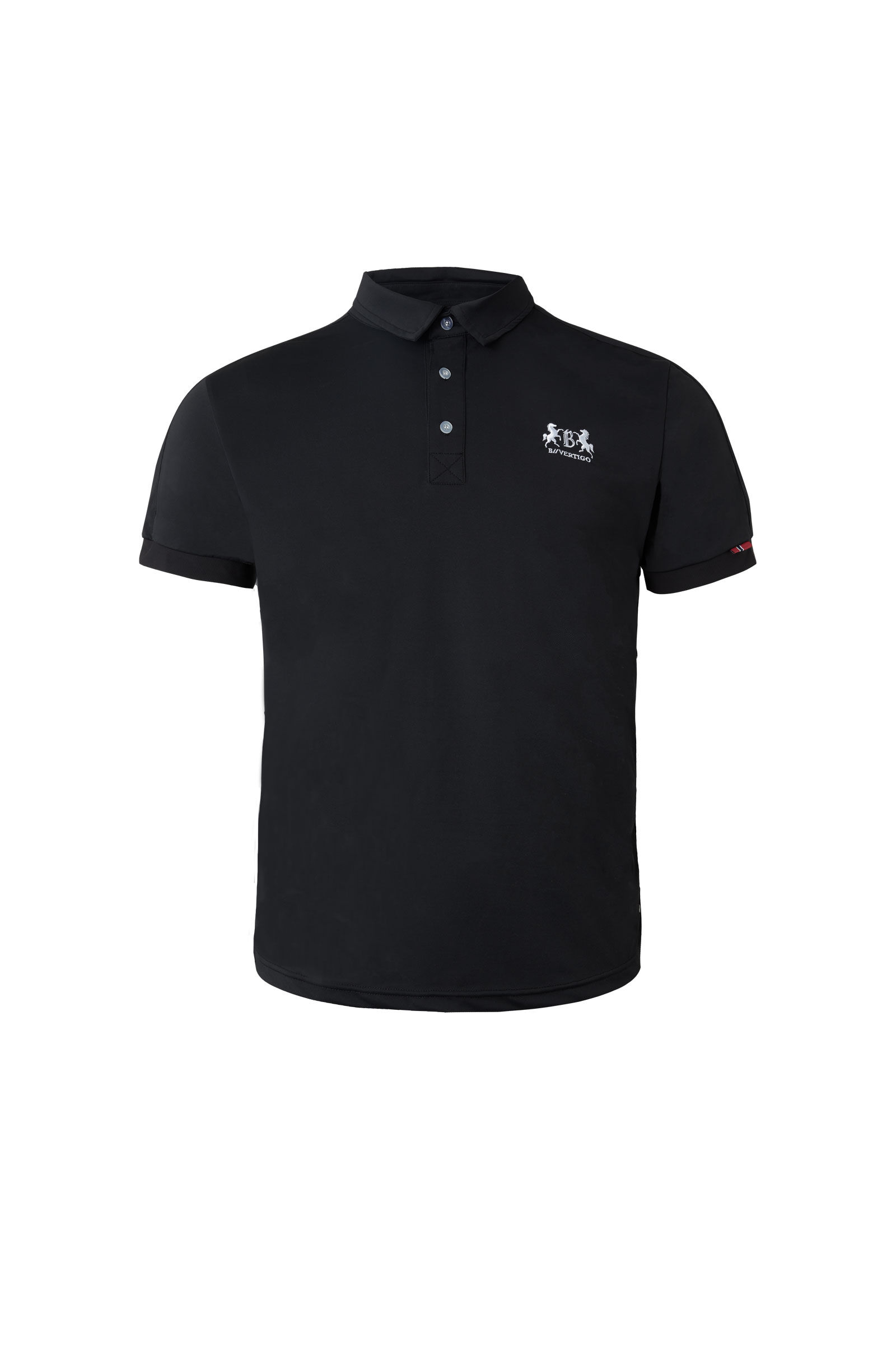 B Vertigo Flynn Męska techniczna koszulka polo