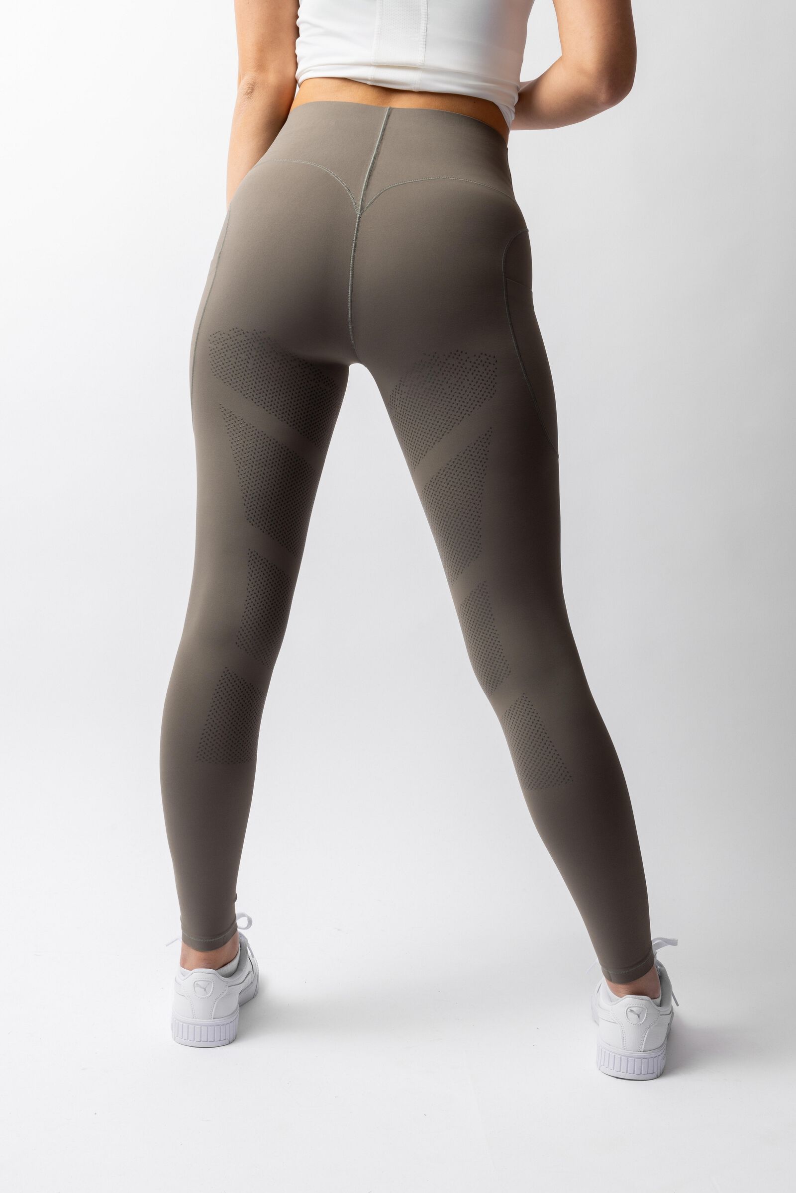 B Vertigo Viktoria damskie legginsy z pełnym lejem z mniejszą liczbą szwów
