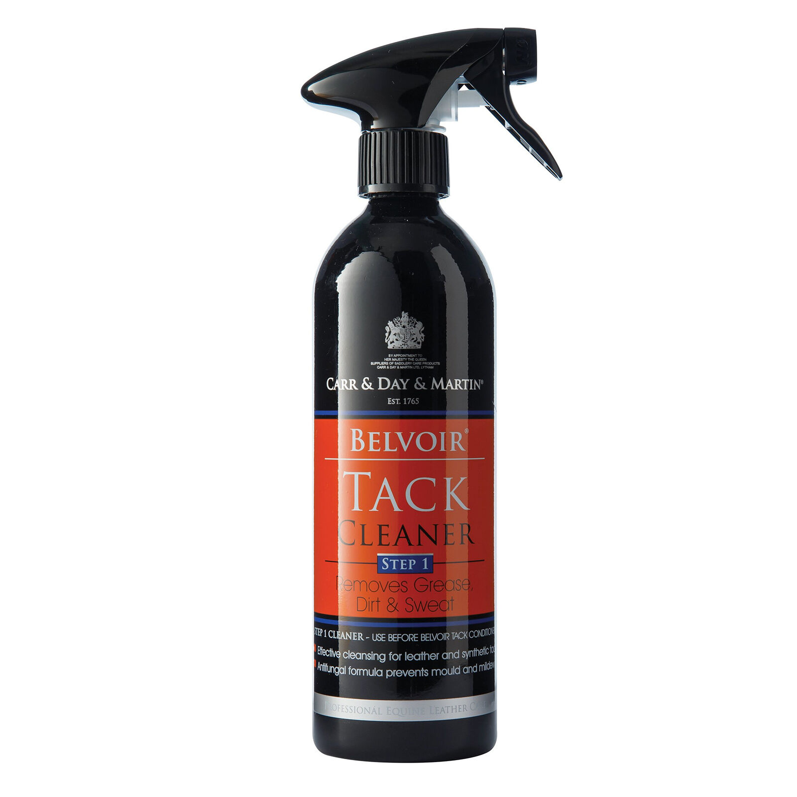 Carr & Day & Martin Belvoir Tack Cleaner Step 1, 500ml, Black/Orange, 500