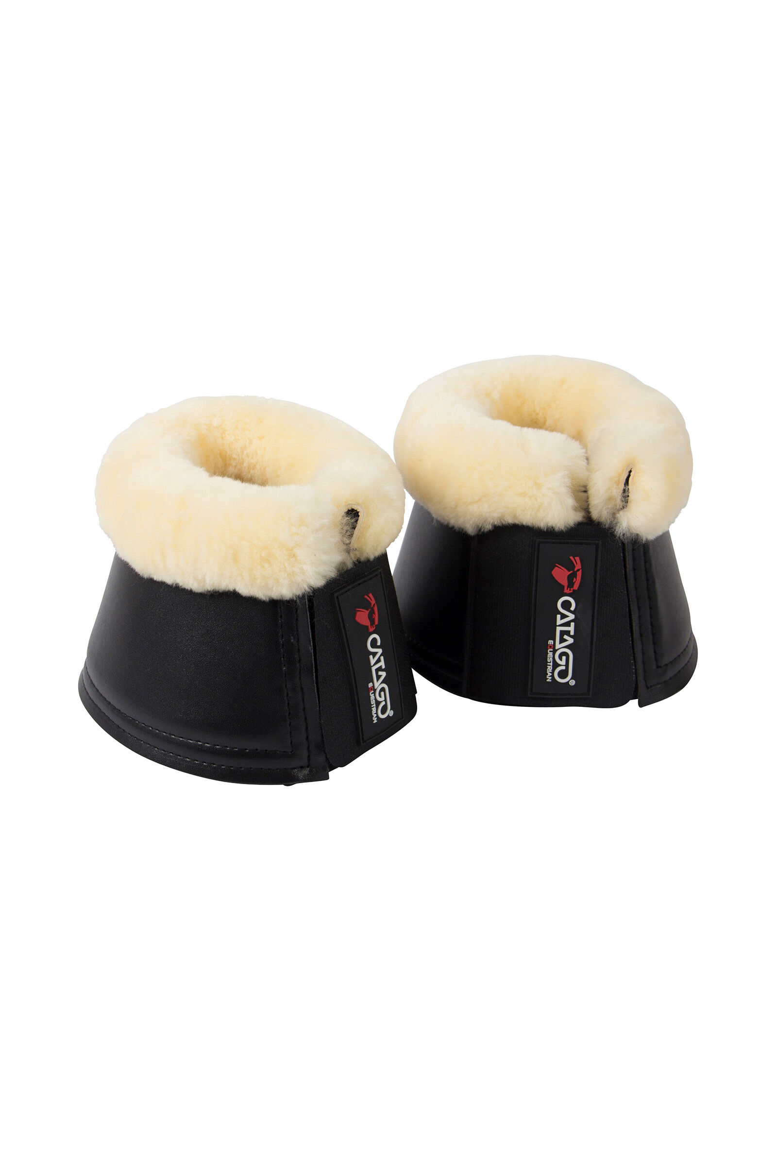 Catago Bell Boots with Merino, Black, XXL
