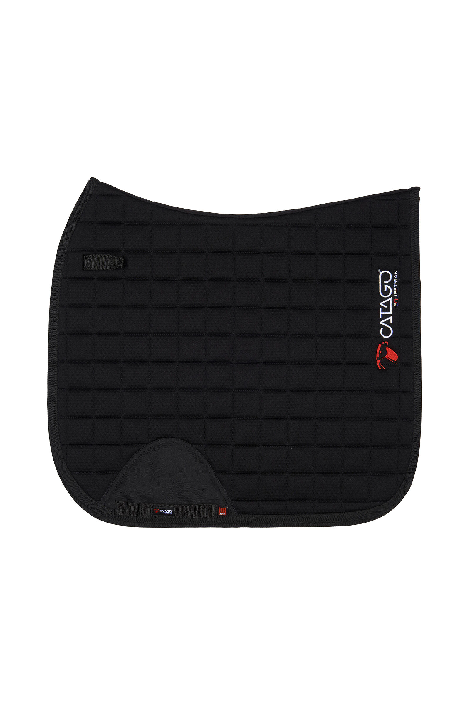 CATAGO FIR-Tech Dressage Saddle Pad, Black, F