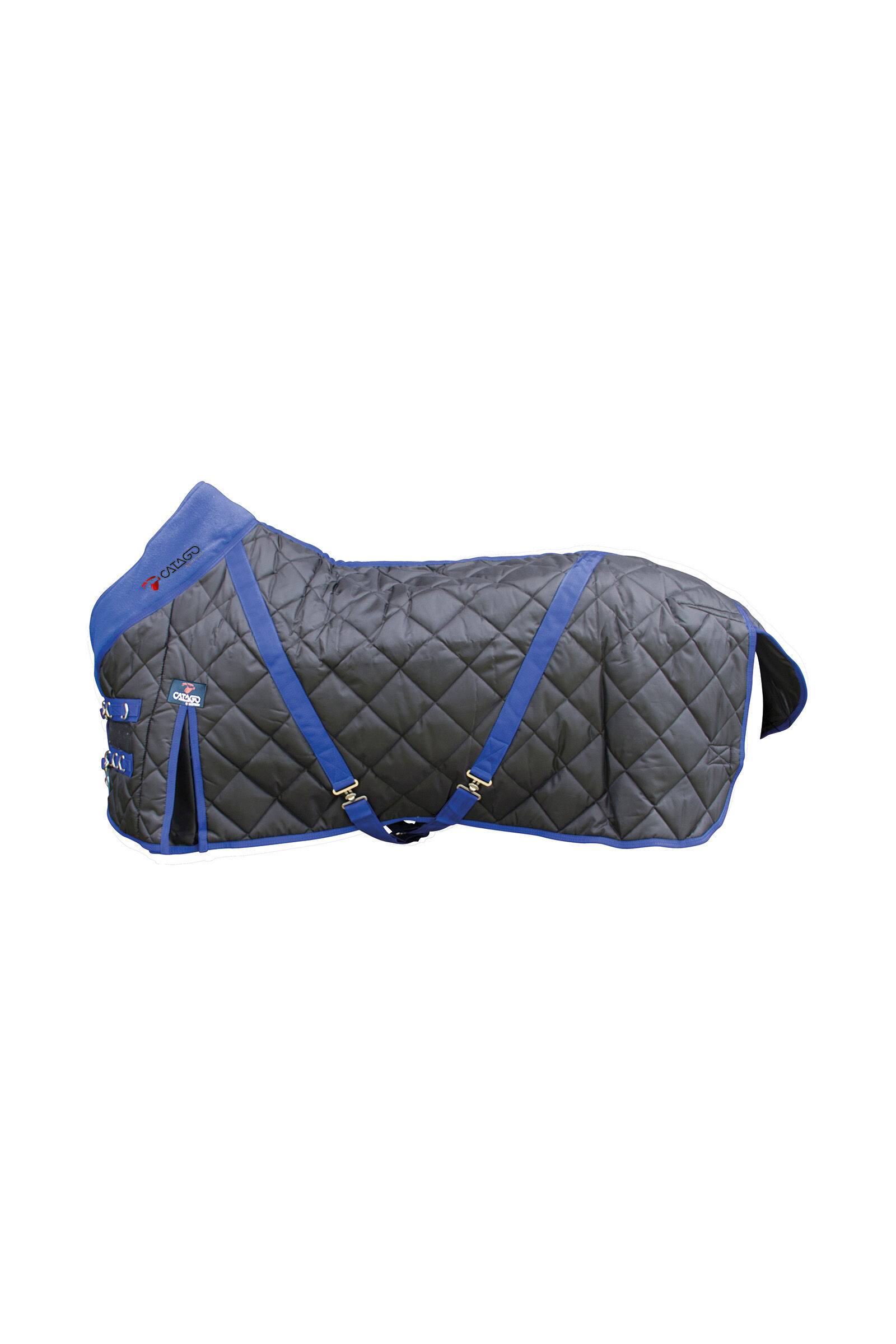 Couvertures D'écurie Catago, Black/Blue, 125