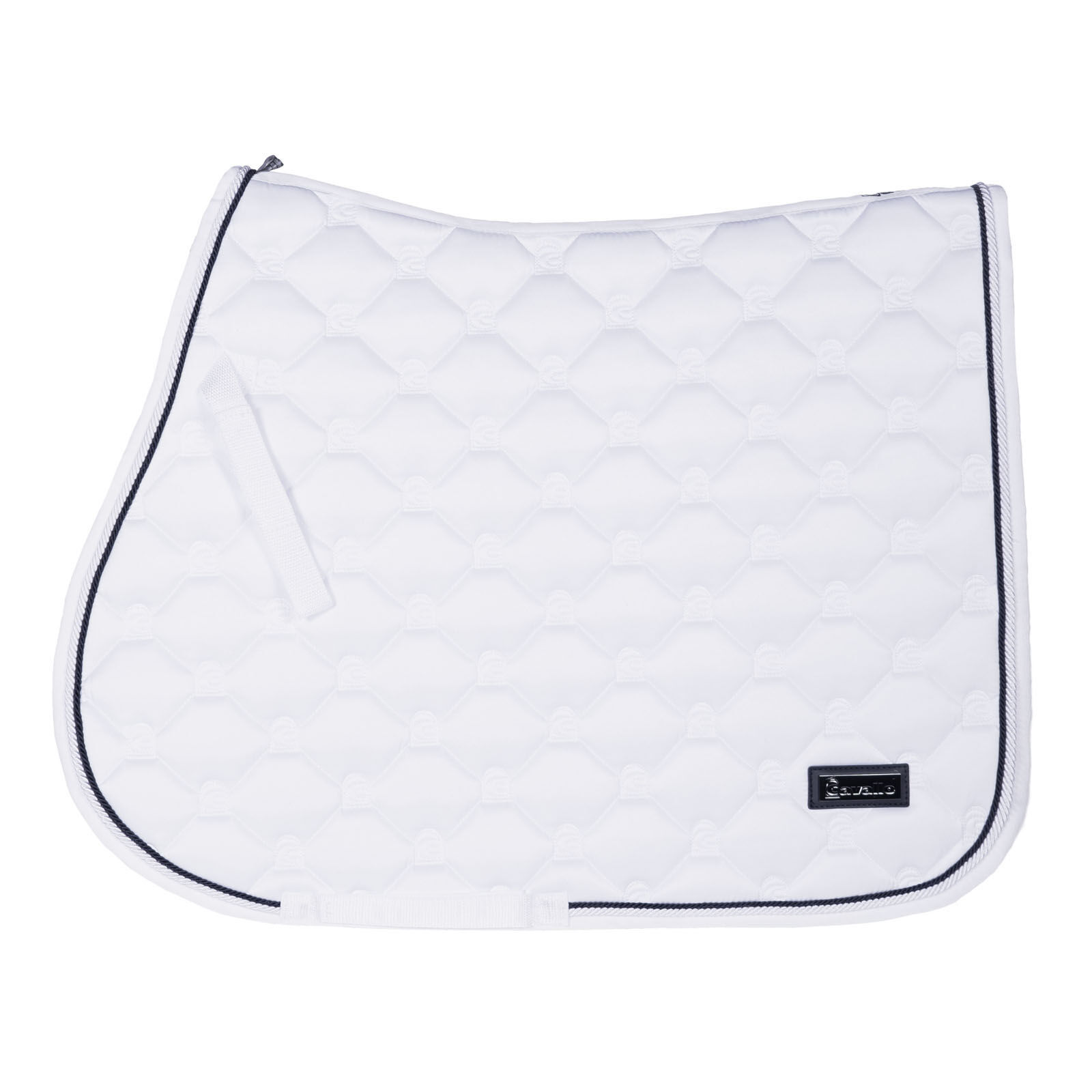 Cavallo Cavahanaya Jump Saddle Pad, WH/AB, F