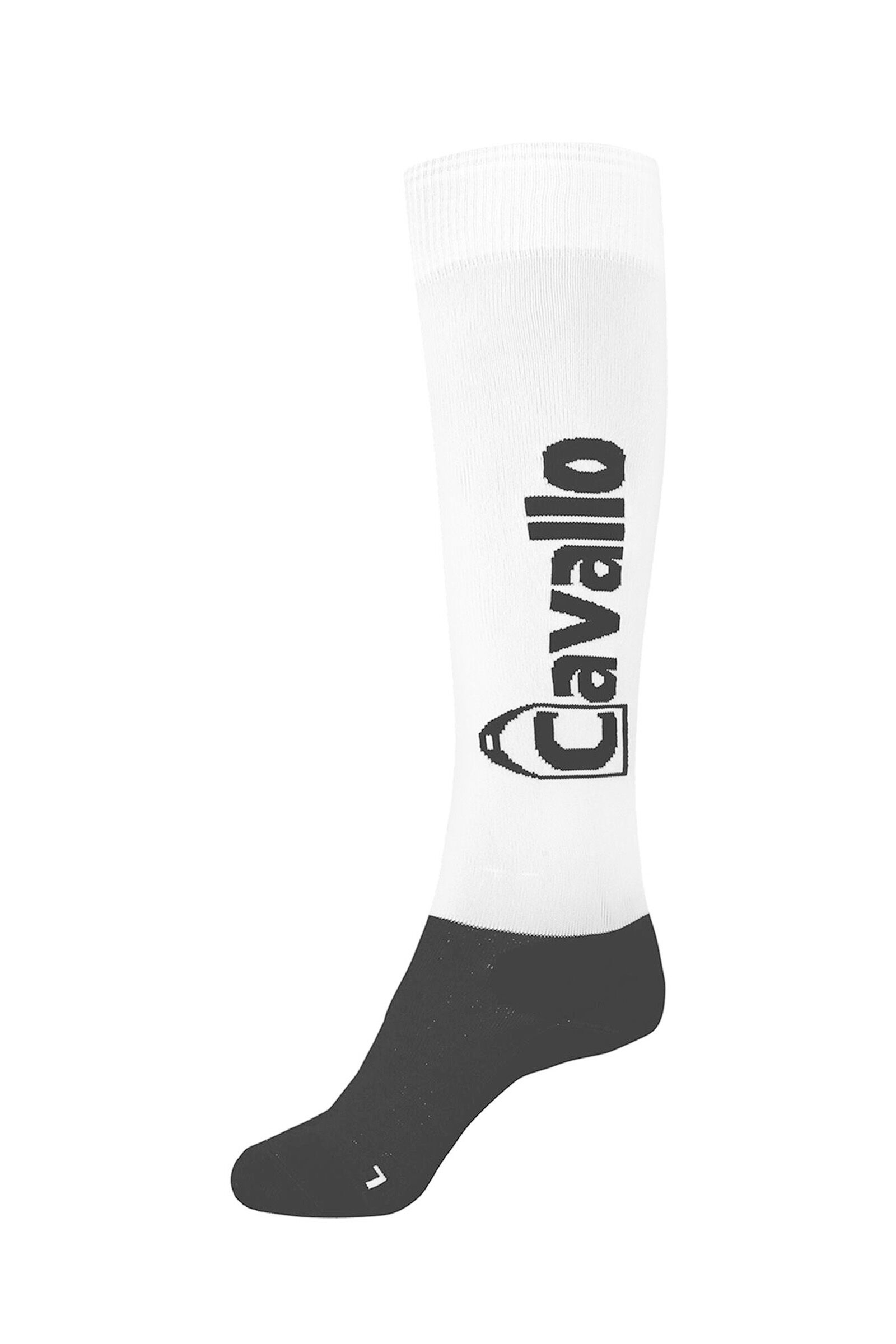 Cavallo Cavalsimo C Knee Socks, White/Black, 40