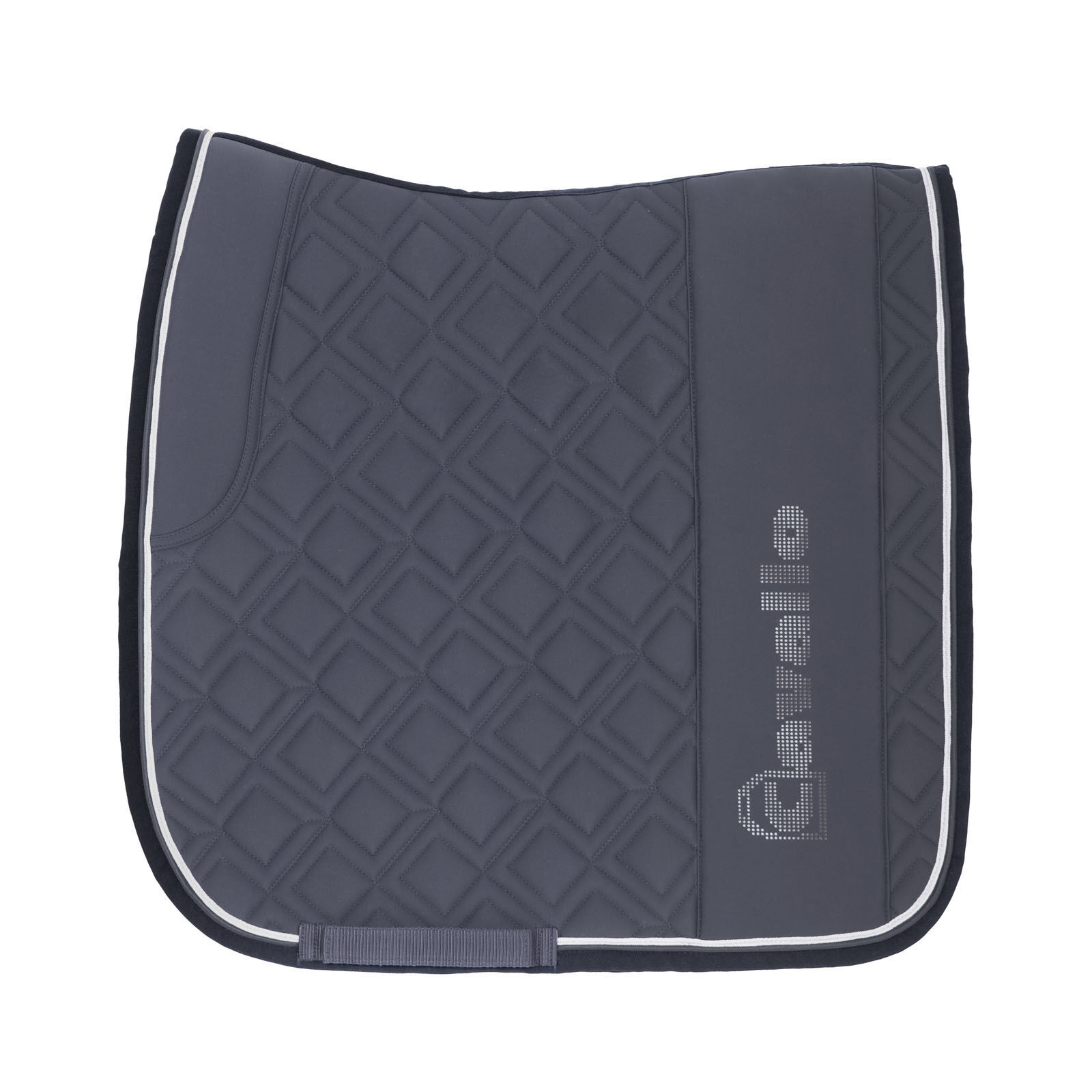 Cavallo Helaine Dressage Saddle Pad, Twilight Blue Grey, F