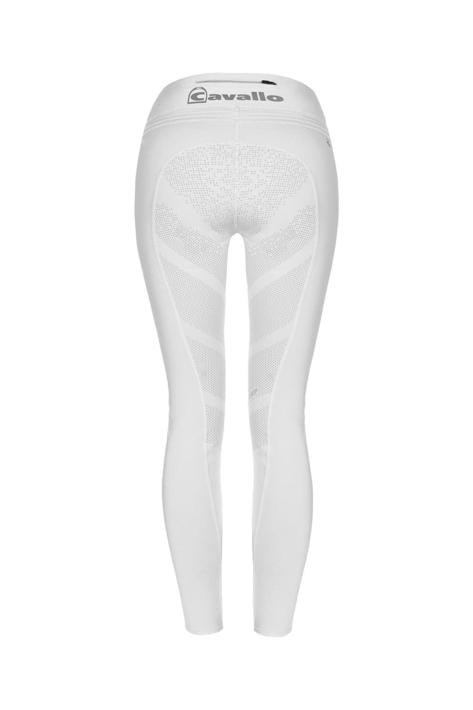 Cavallo Cavallin Women´s Fullgrip Competition Riding Tights, WH/AB, 38