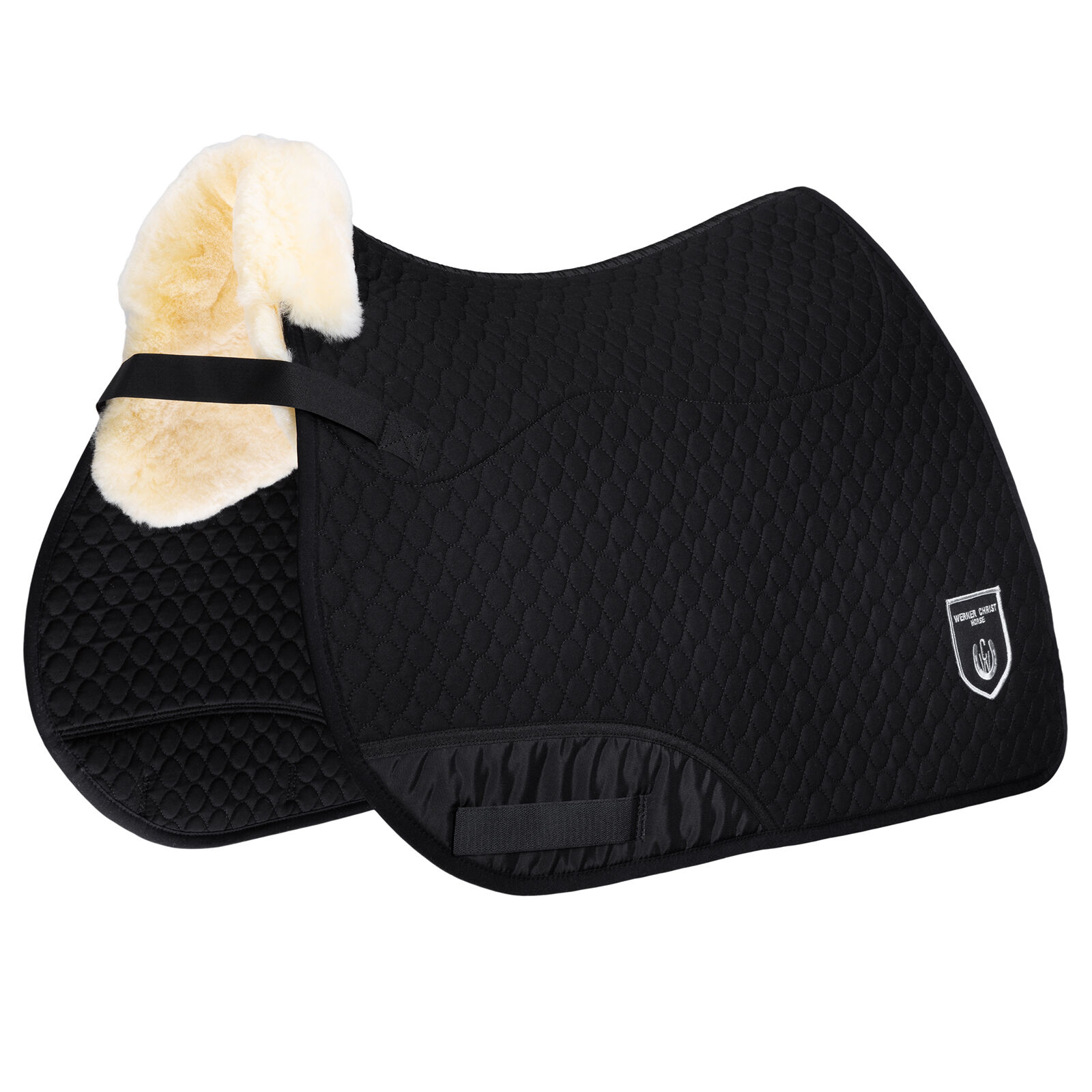 Christ Champ VS All Purpose Saddle Pad, Black/Off-White, F