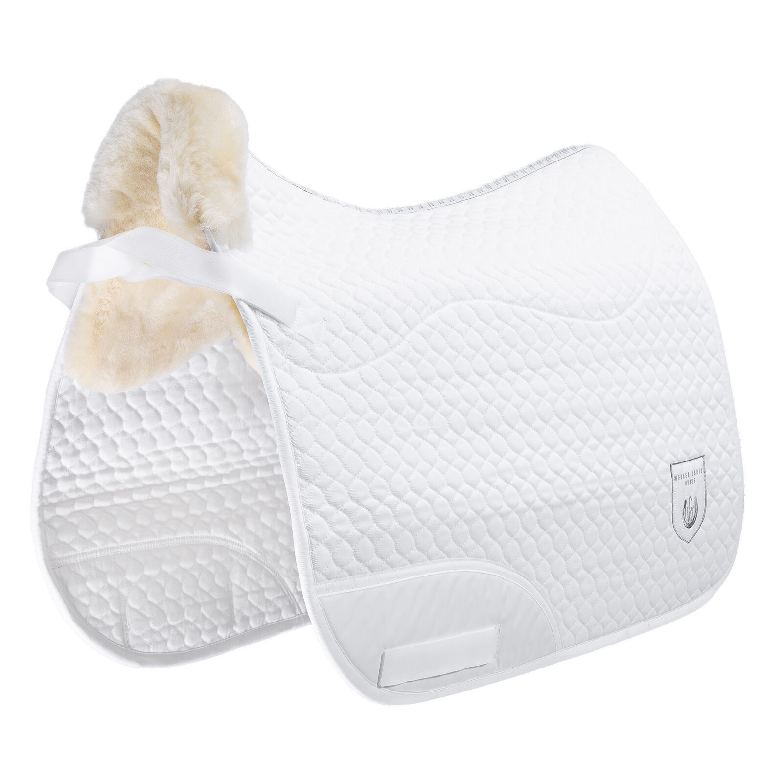 Tapis de selle Champ D Christ, White/Off-white, F