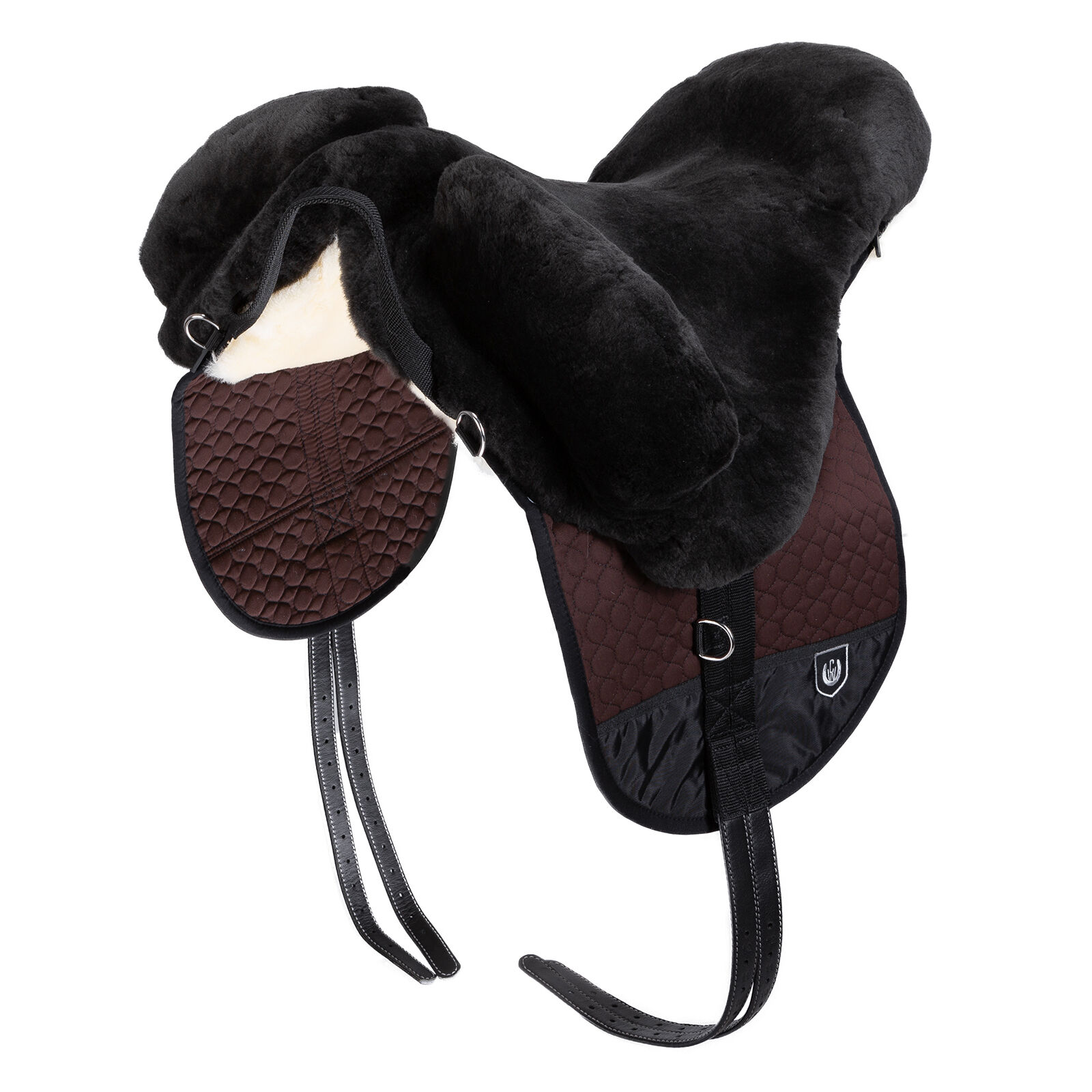 Christ Premium Plus Shetland lampaannahkainen satula