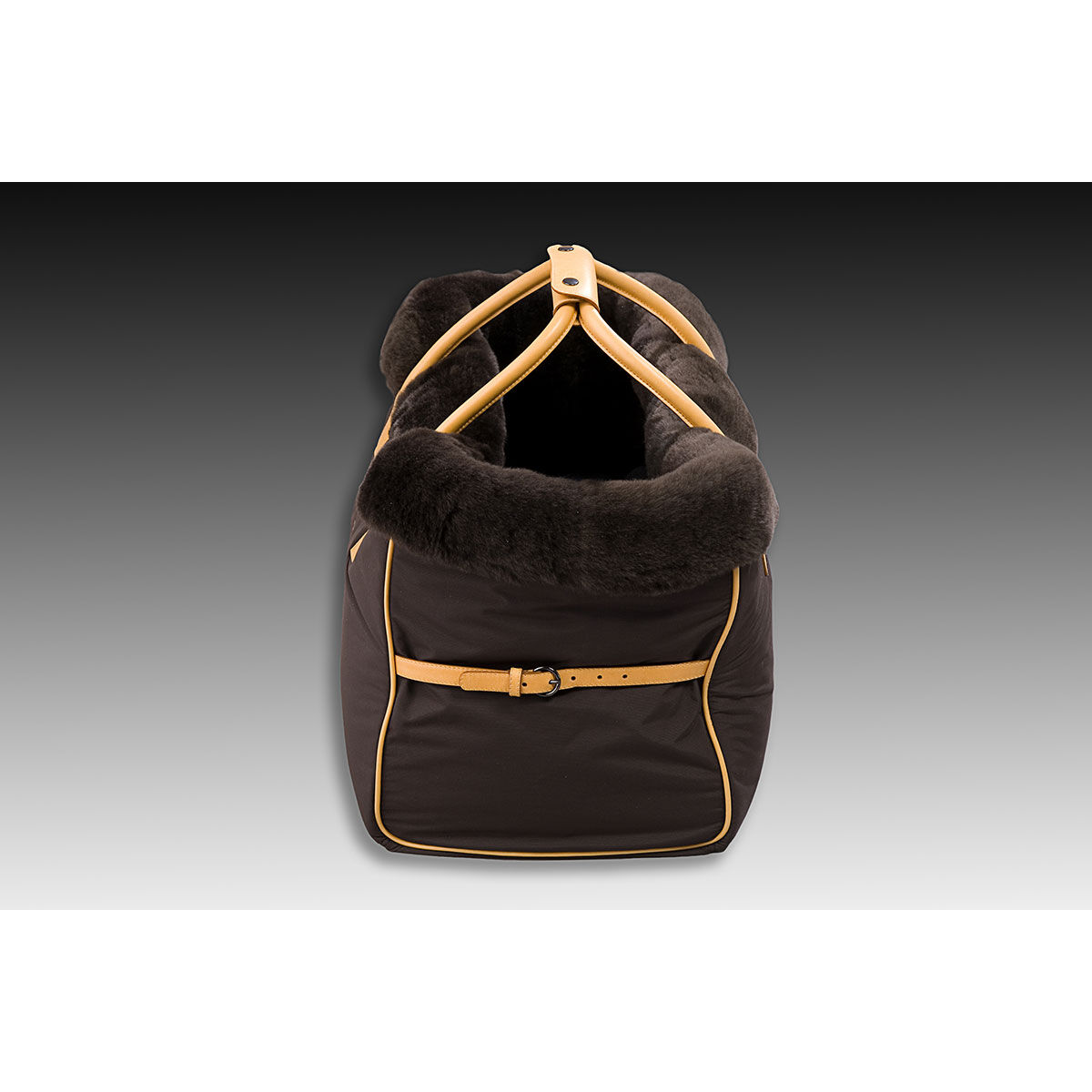 Christ Dog Bag Bailey, w/ sheepskin