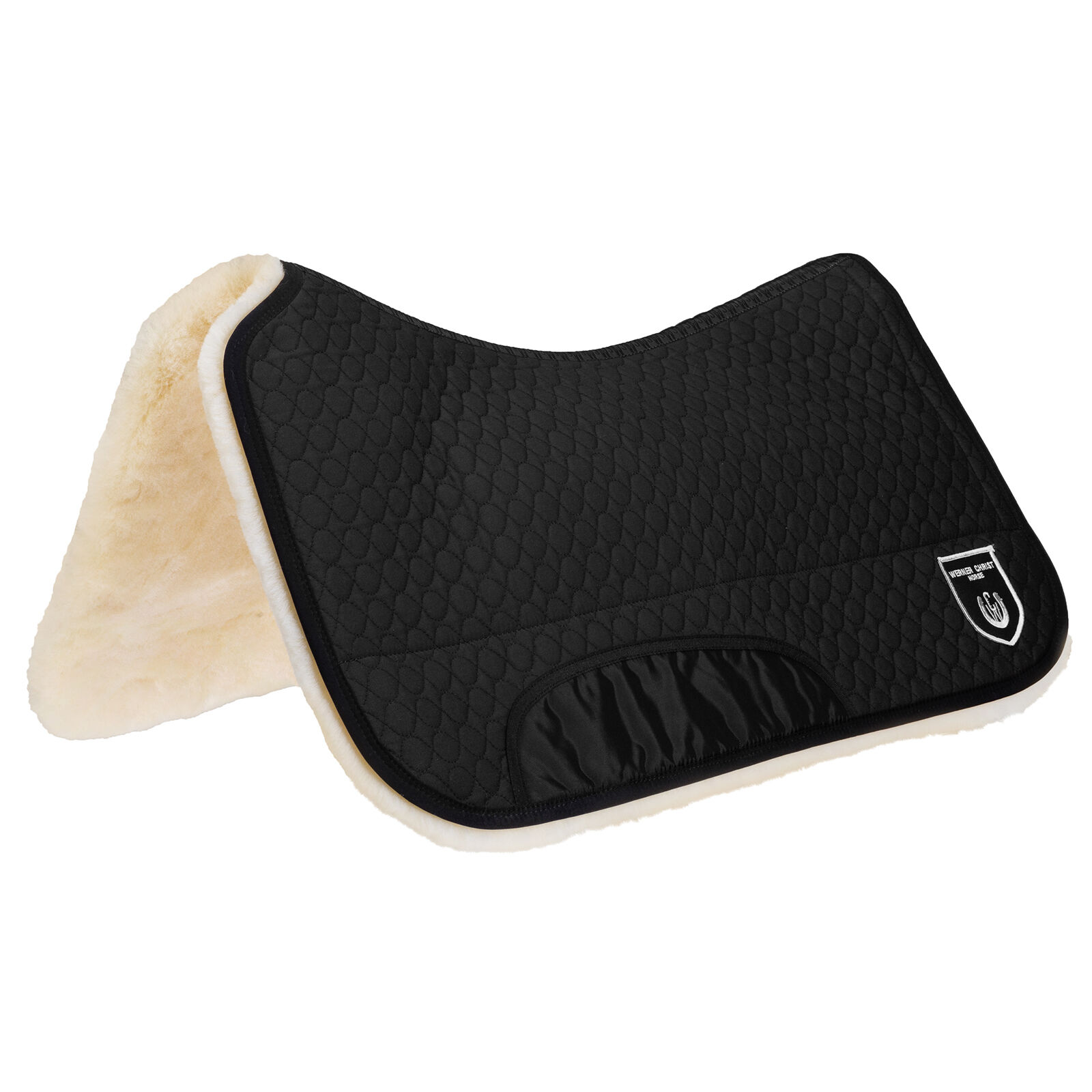 Christ Westernpad, 30mm depth, Black/Natural, 80