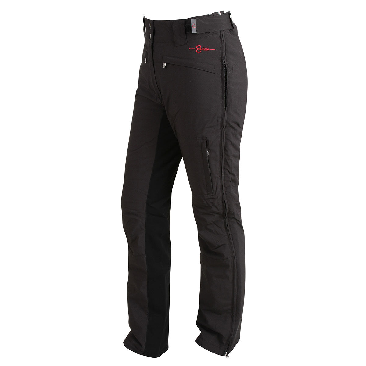 Covalliero Alaska Damen Winterreithose zum Überziehen  Black S