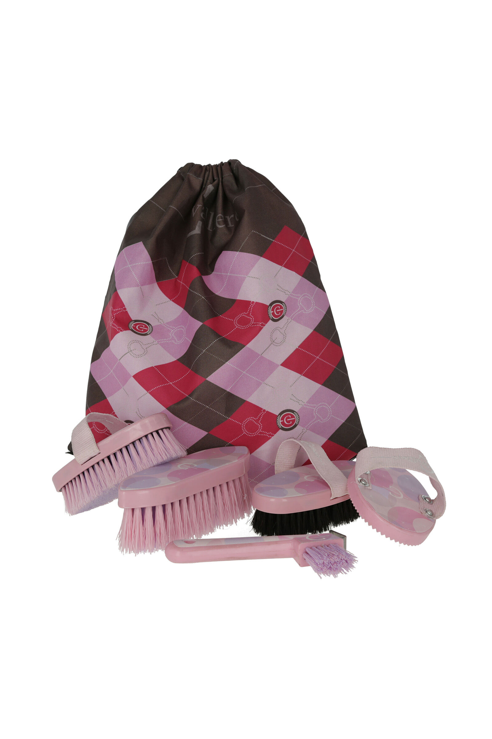 Covalliero Putzbeutel Lilli  Pink/Grey ONE SIZE