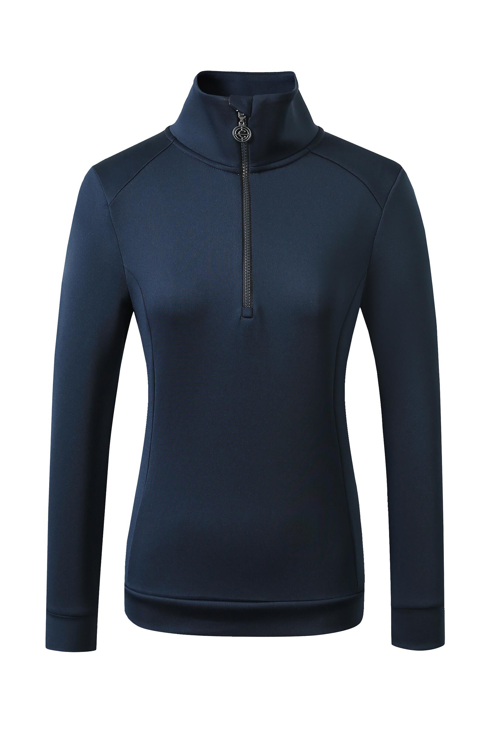 Covalliero dames sweatshirt met halve rits SS25